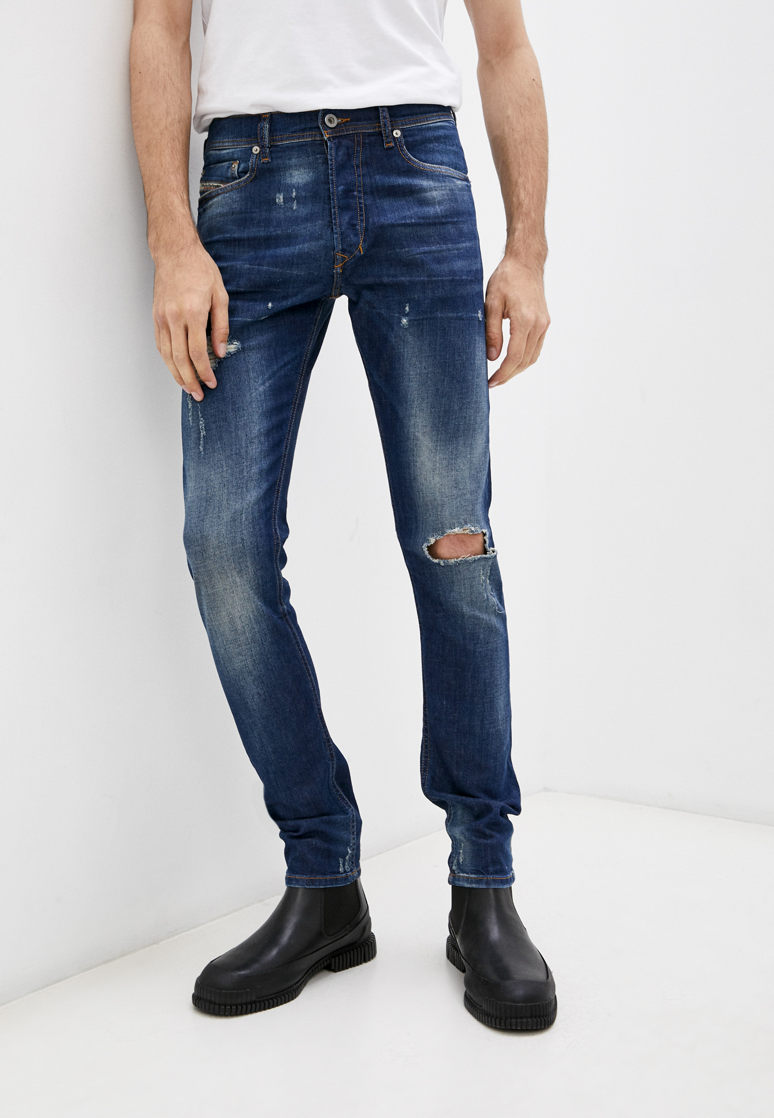 Мужские прямые джинсы Diesel (Дизель) 00CKRI084TX: изображение 1