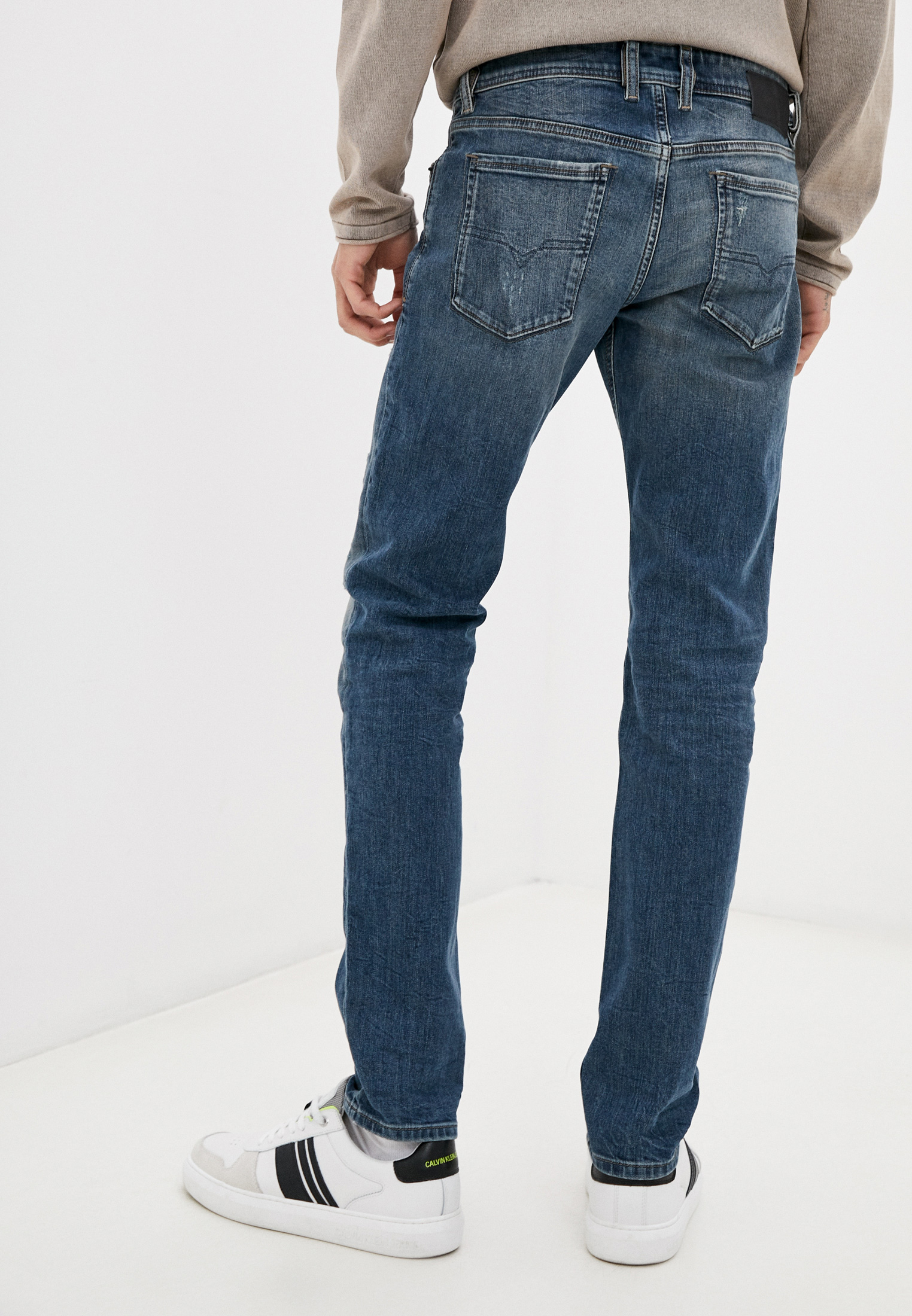Мужские прямые джинсы Diesel (Дизель) 00S7VF069FI: изображение 7