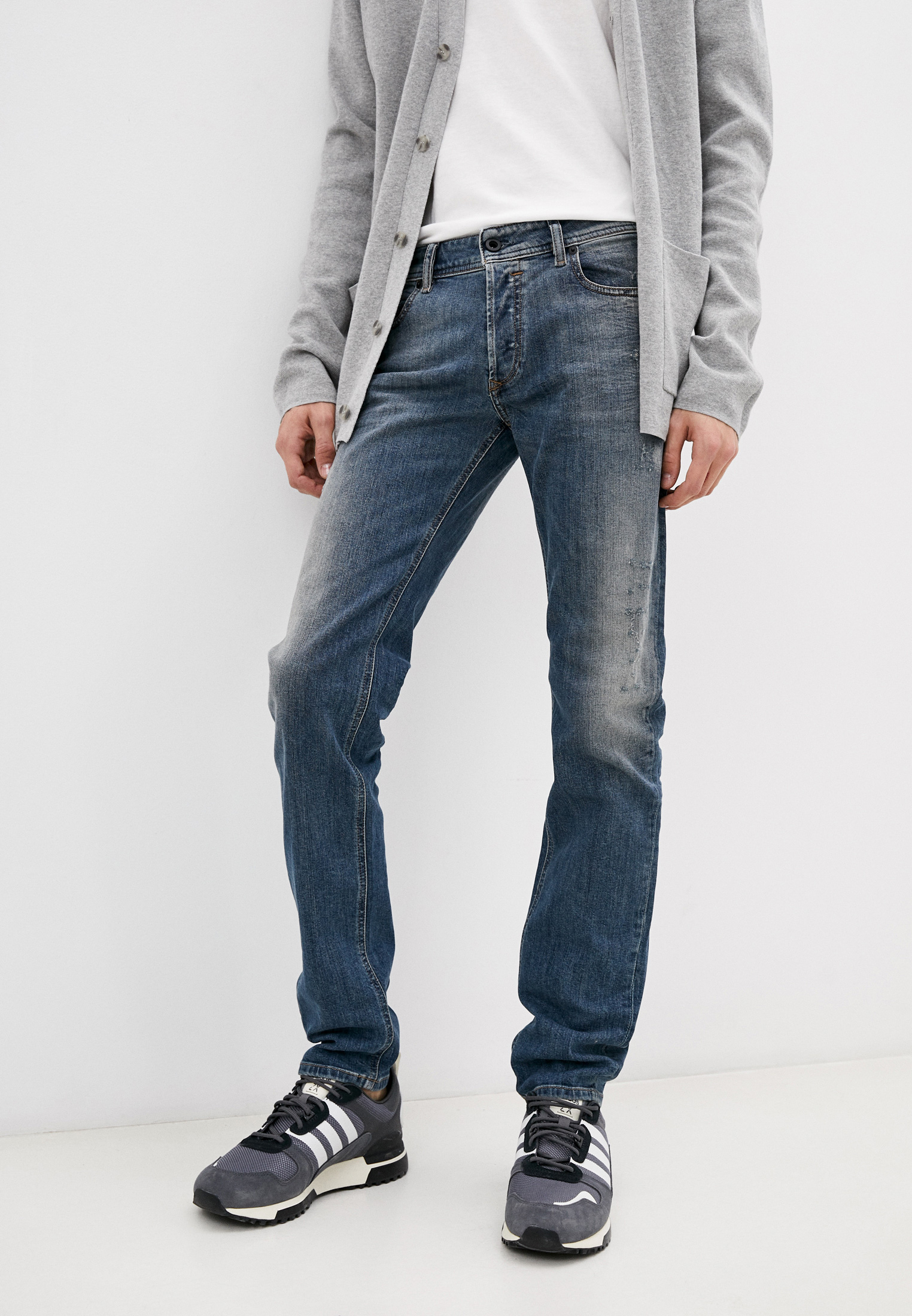 Мужские зауженные джинсы Diesel (Дизель) 00S7VG069FI: изображение 1