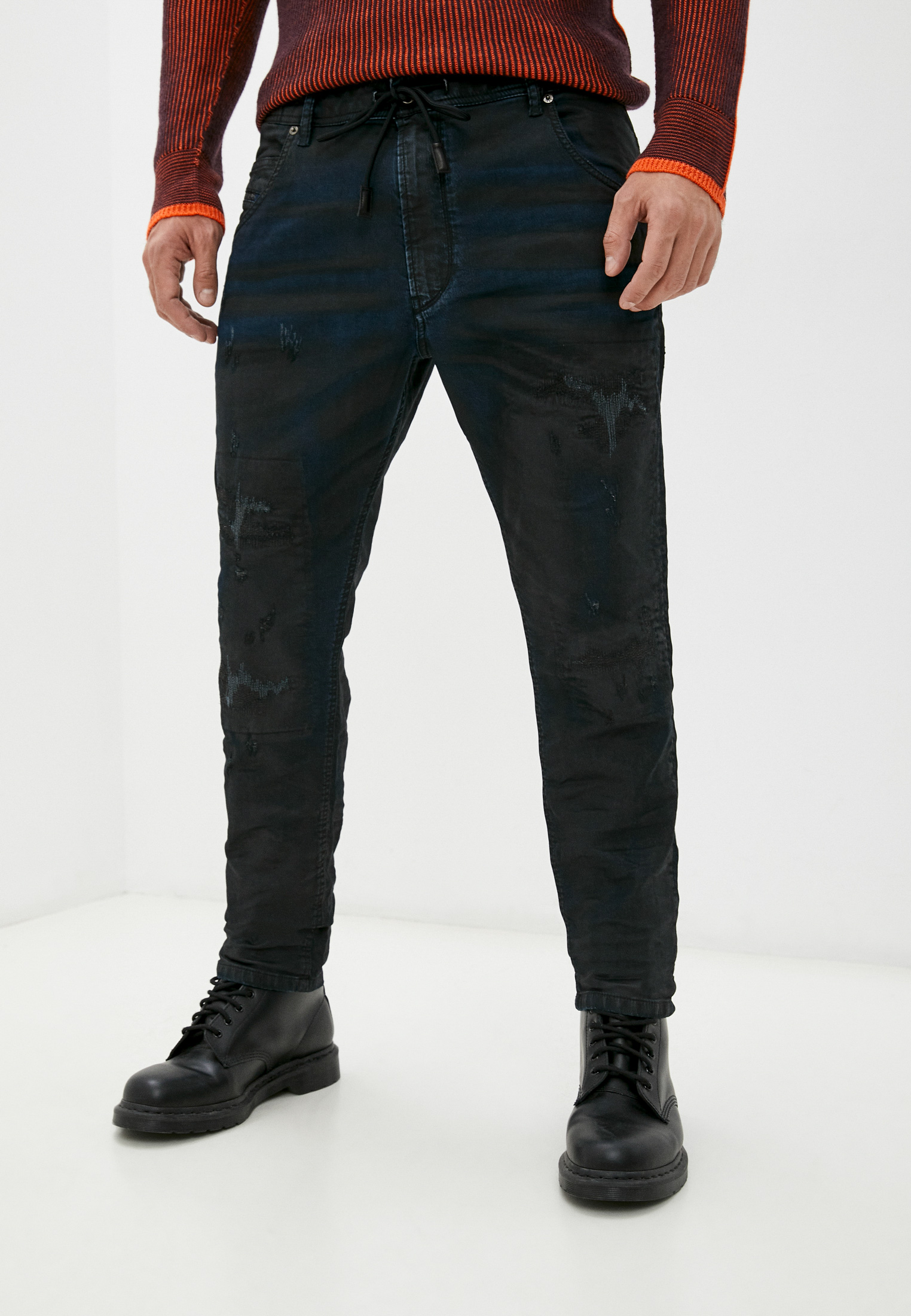 Мужские прямые джинсы Diesel (Дизель) 00SU3F0680B: изображение 5