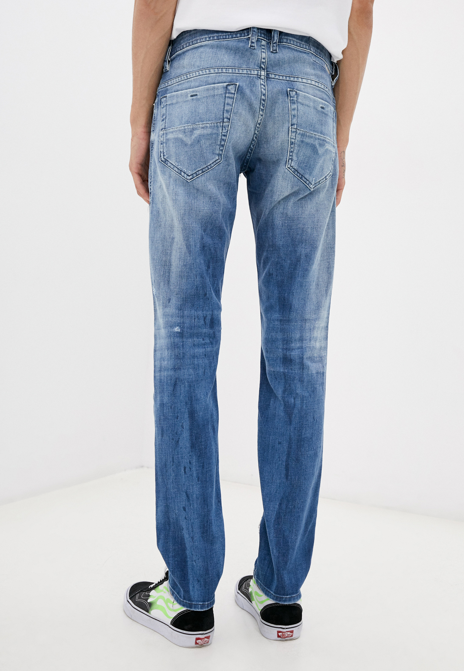 Мужские зауженные джинсы Diesel (Дизель) 00SW1Q081AS: изображение 11