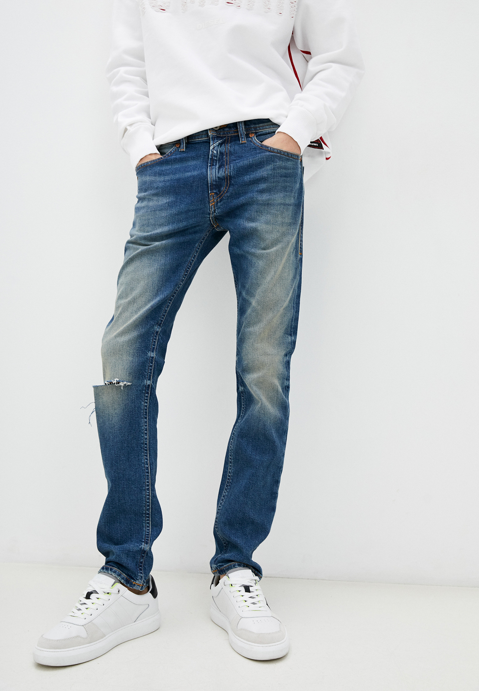 Мужские прямые джинсы Diesel (Дизель) 00SW1Q084ZL: изображение 1
