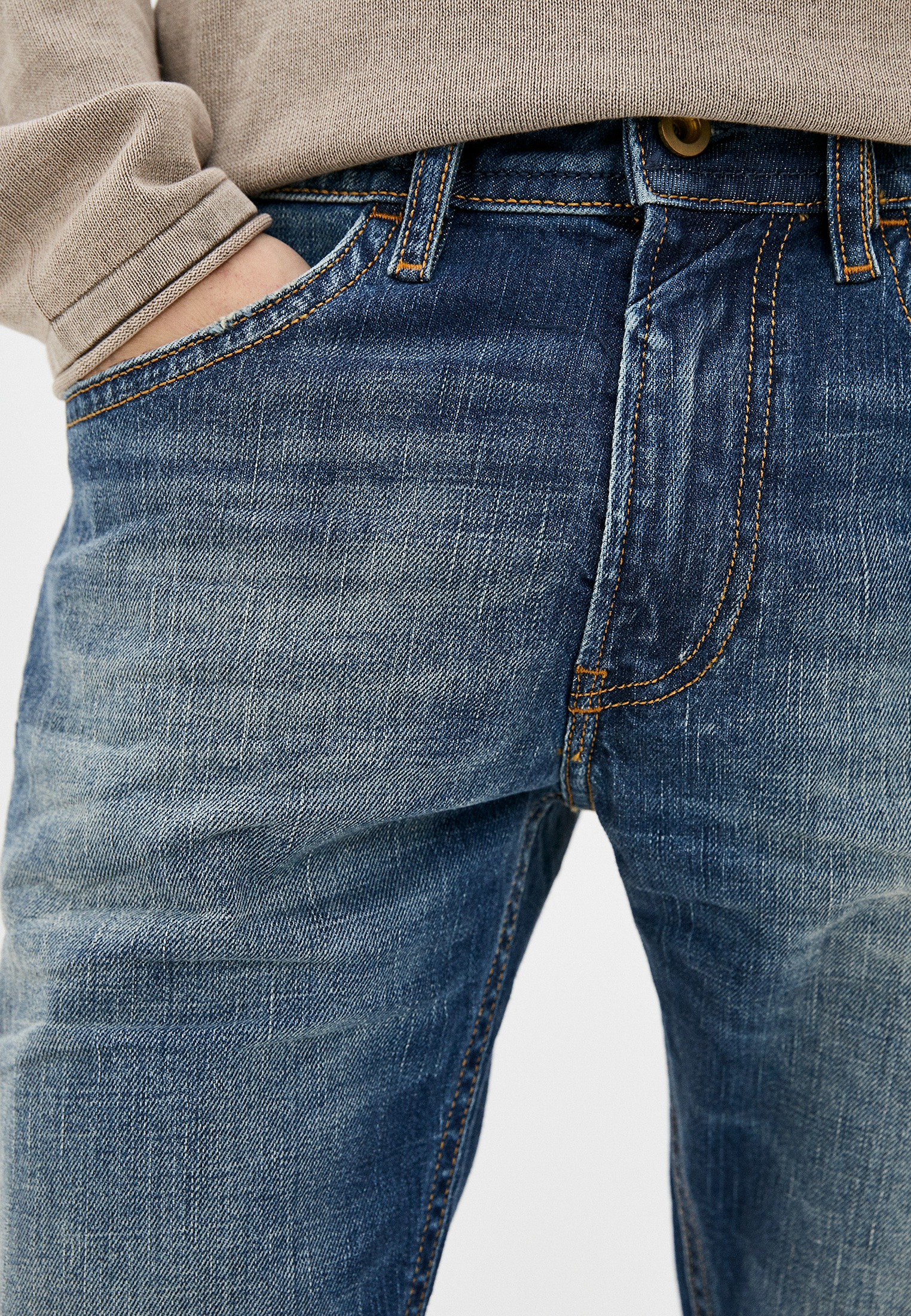 Мужские прямые джинсы Diesel (Дизель) 00SW1Q089AR: изображение 8