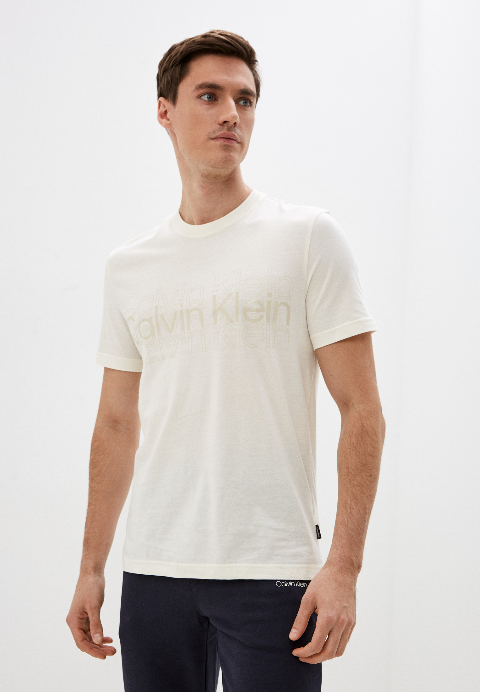 Мужская футболка Calvin Klein (Кельвин Кляйн) K10K107606: изображение 1