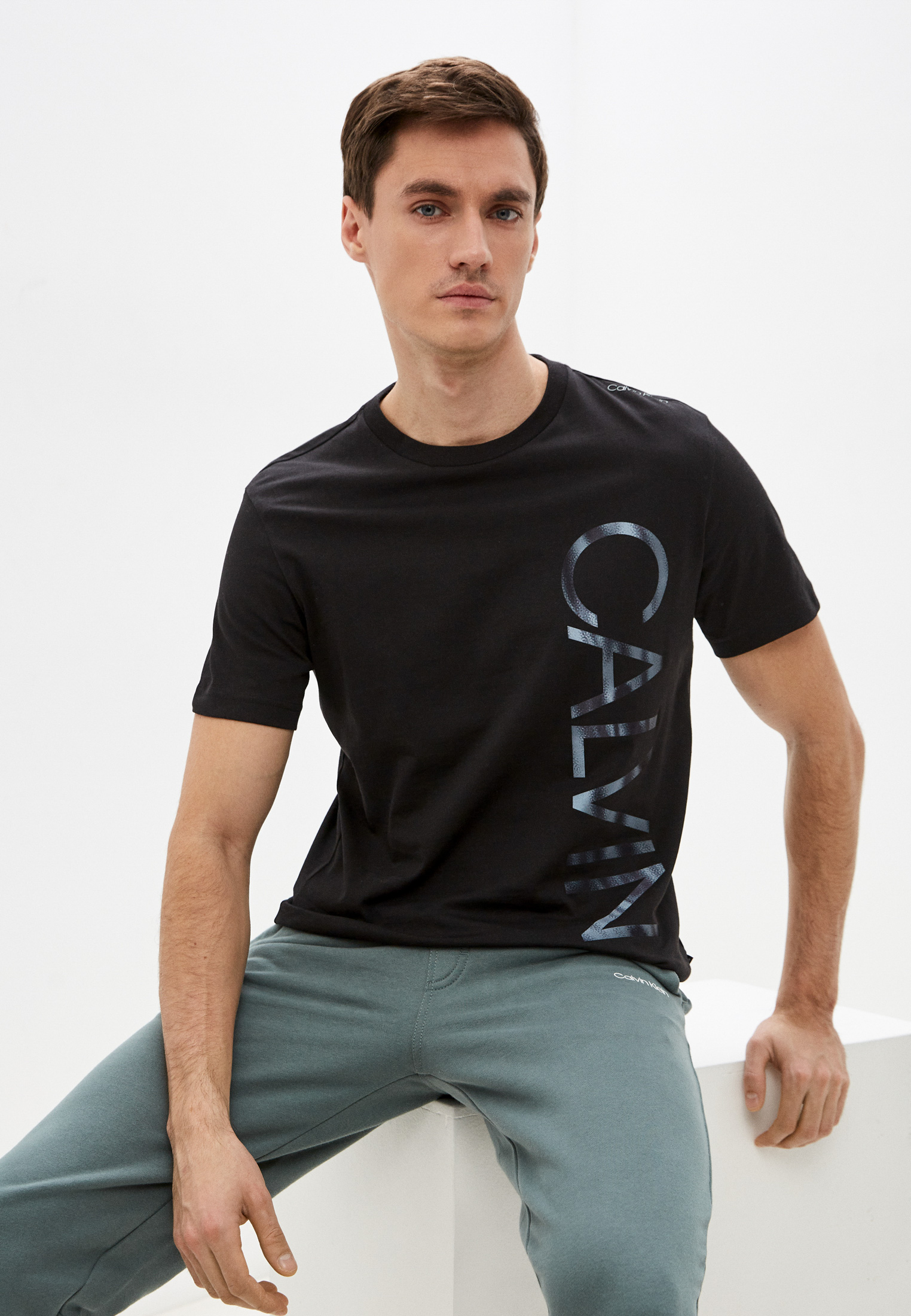 Мужская футболка Calvin Klein (Кельвин Кляйн) K10K107691: изображение 1