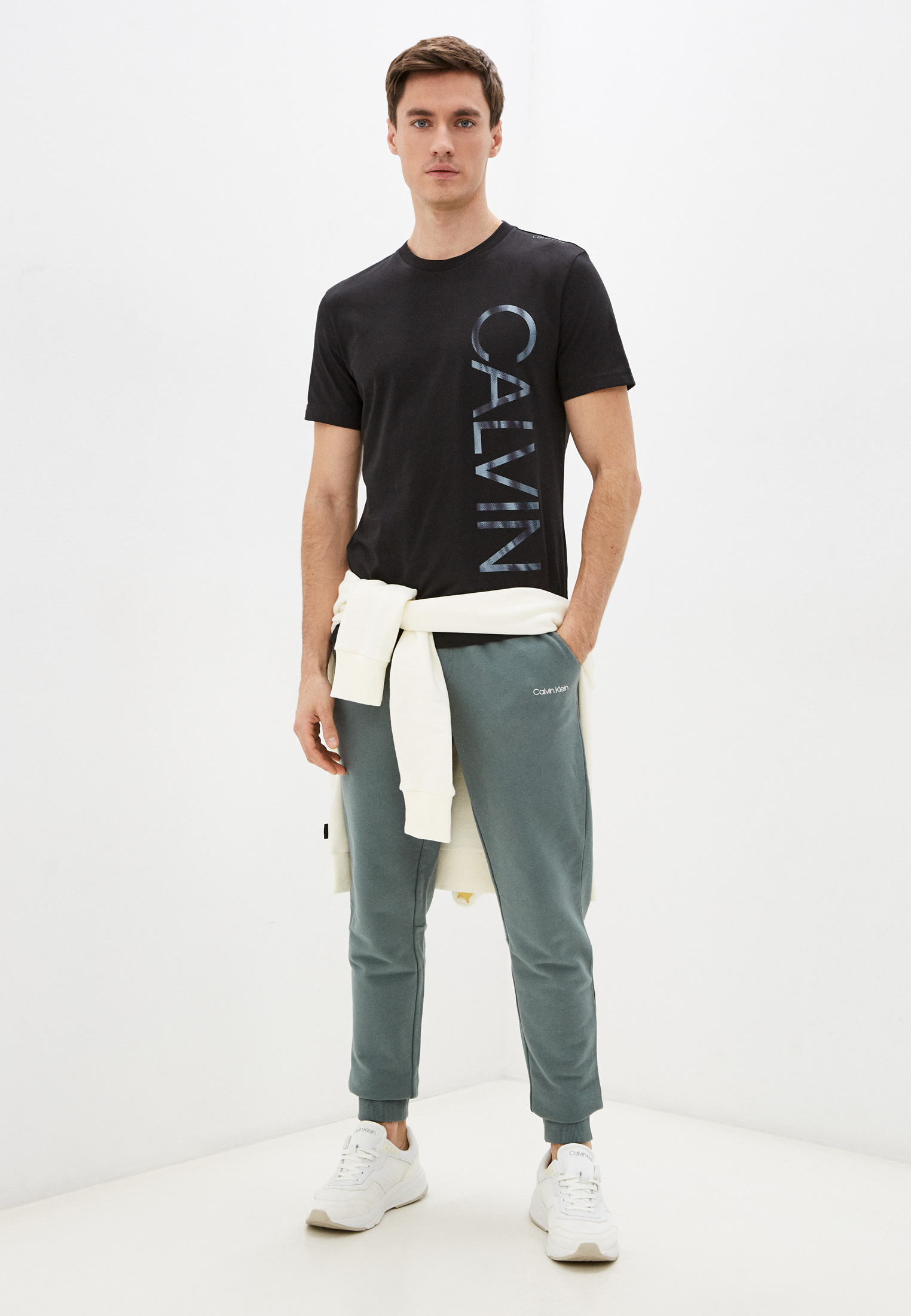 Мужская футболка Calvin Klein (Кельвин Кляйн) K10K107691: изображение 3