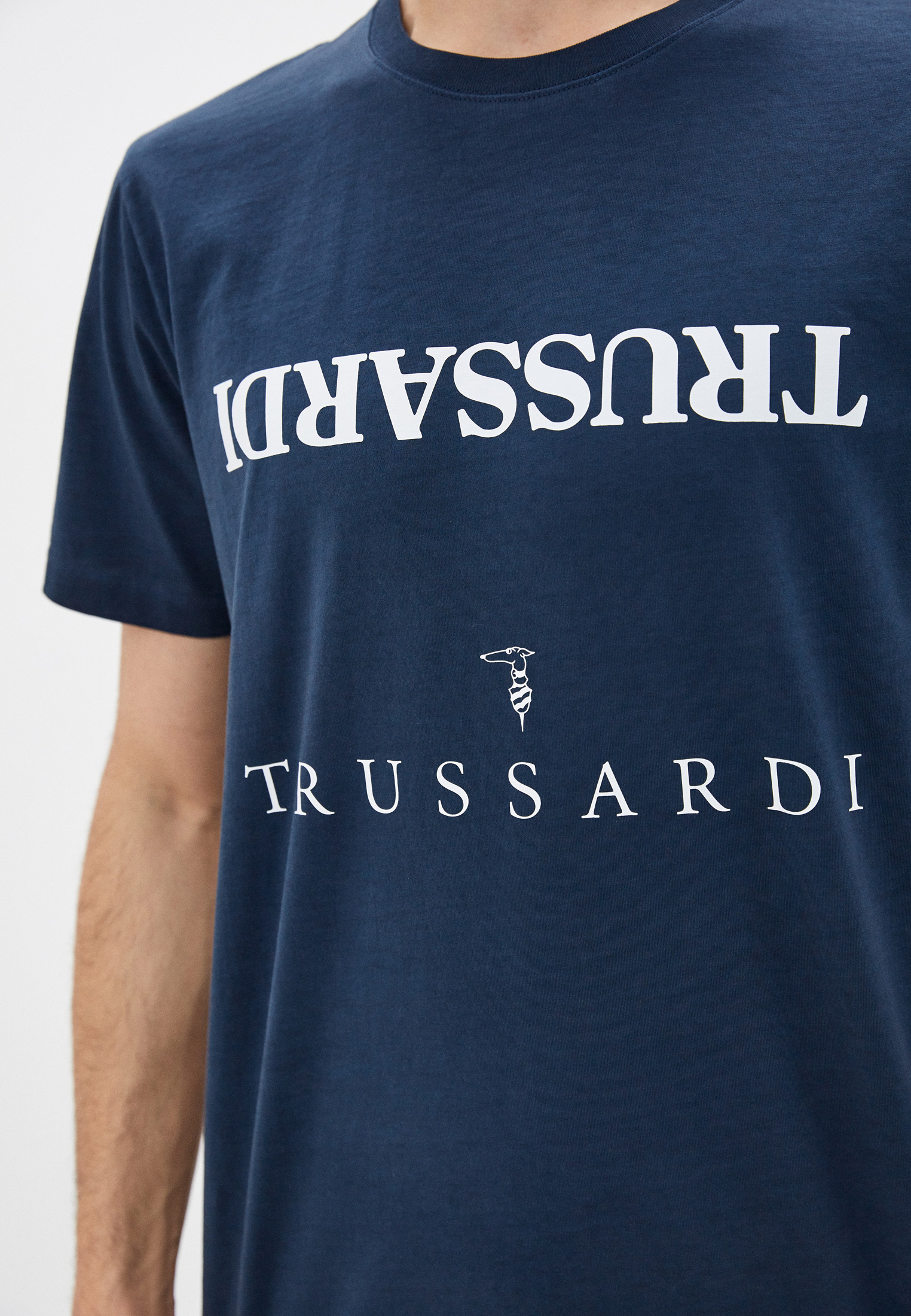 Мужская футболка Trussardi (Труссарди) 52T00543-1T005625: изображение 5