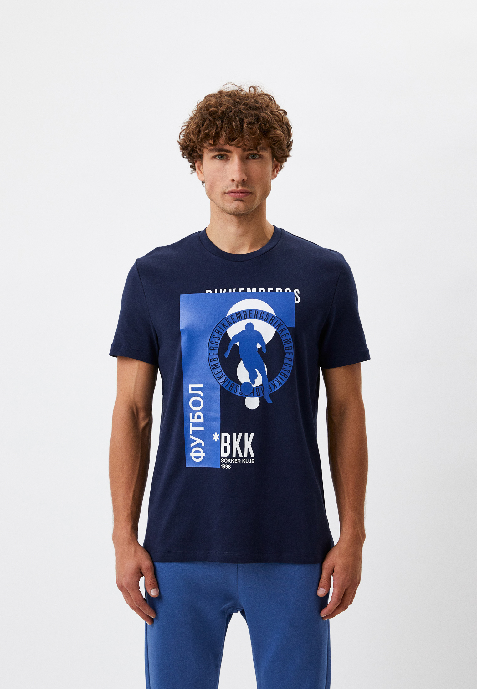 Мужская футболка Bikkembergs (Биккембергс) C 4 101 59 E 2298: изображение 6