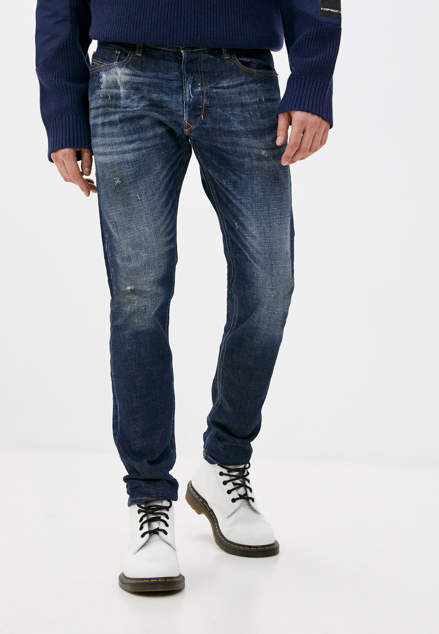 Мужские прямые джинсы Diesel (Дизель) 00CKRH087AT: изображение 1