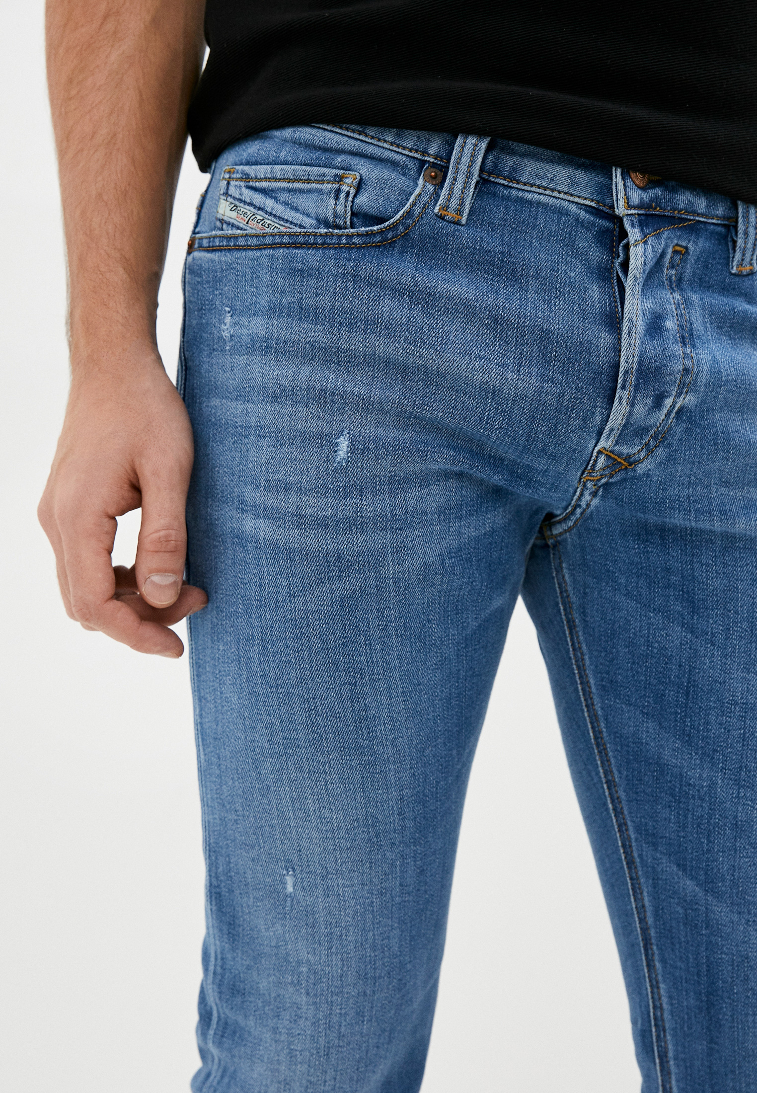 Мужские прямые джинсы Diesel (Дизель) 00S0PS083AX: изображение 4