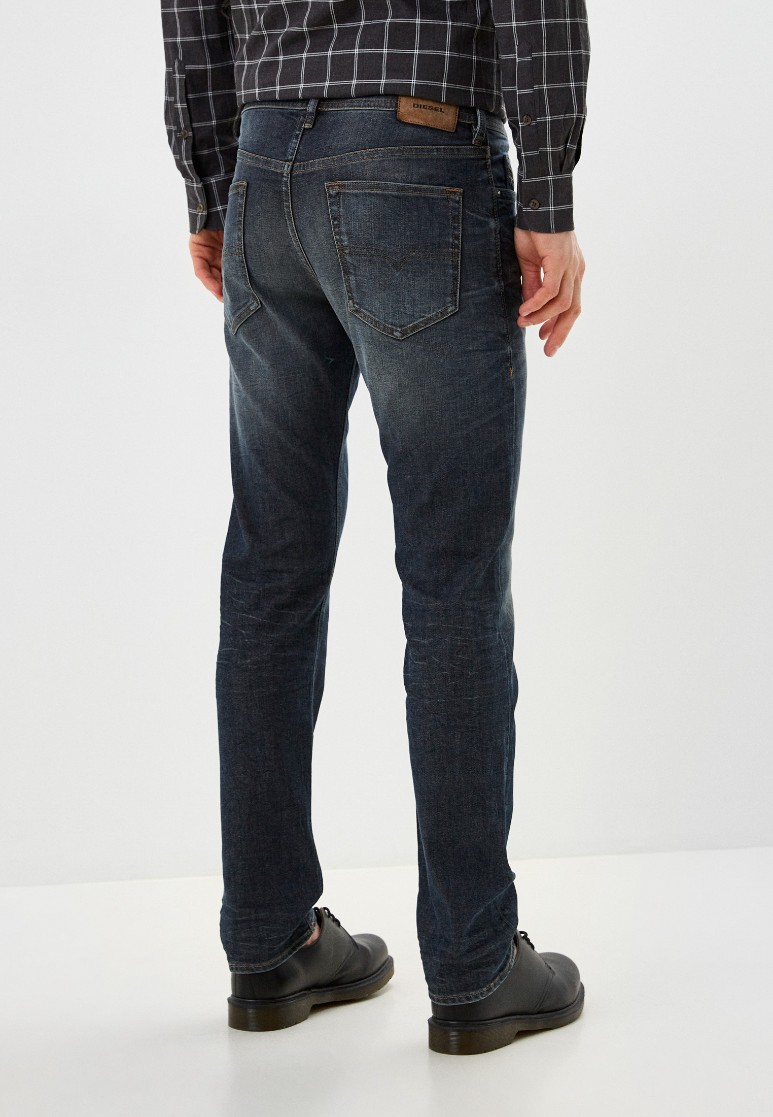 Мужские зауженные джинсы Diesel (Дизель) 00SDHB084ZU: изображение 7