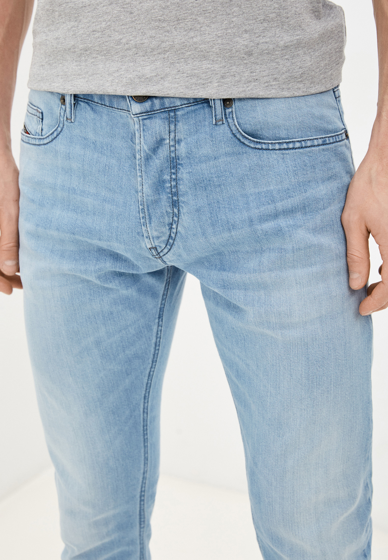 Мужские зауженные джинсы Diesel (Дизель) 00SIDA0095U: изображение 8