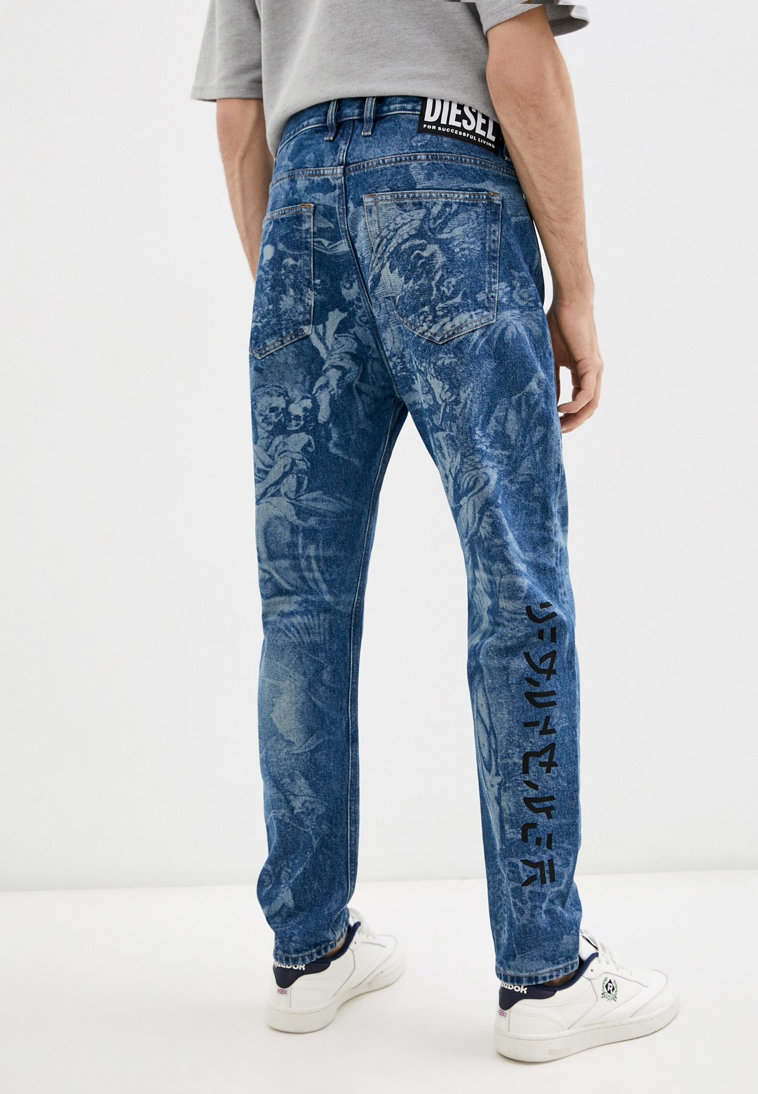 Мужские прямые джинсы Diesel (Дизель) 00SIDC0079D: изображение 3