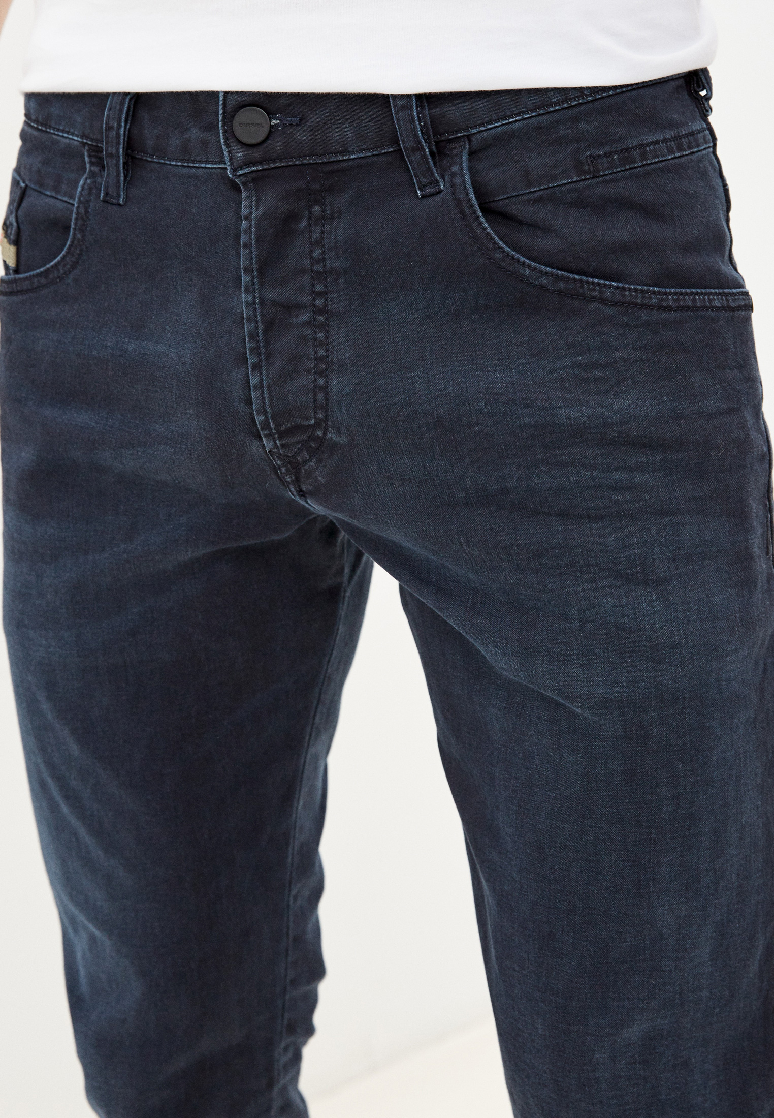Мужские зауженные джинсы Diesel (Дизель) 00SSLM0699P: изображение 8