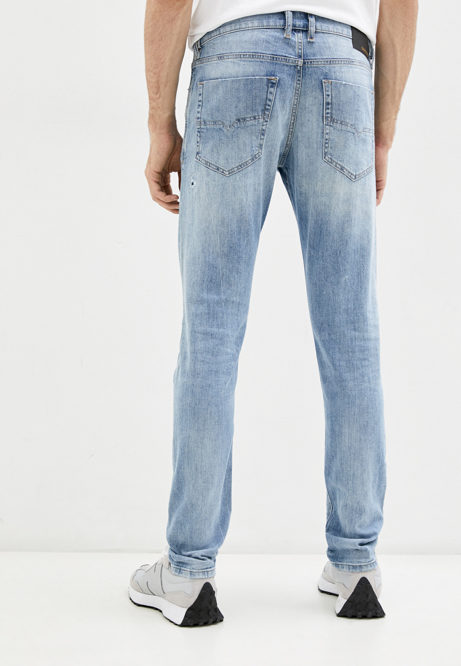 Мужские зауженные джинсы Diesel (Дизель) 00SWID0095V: изображение 3