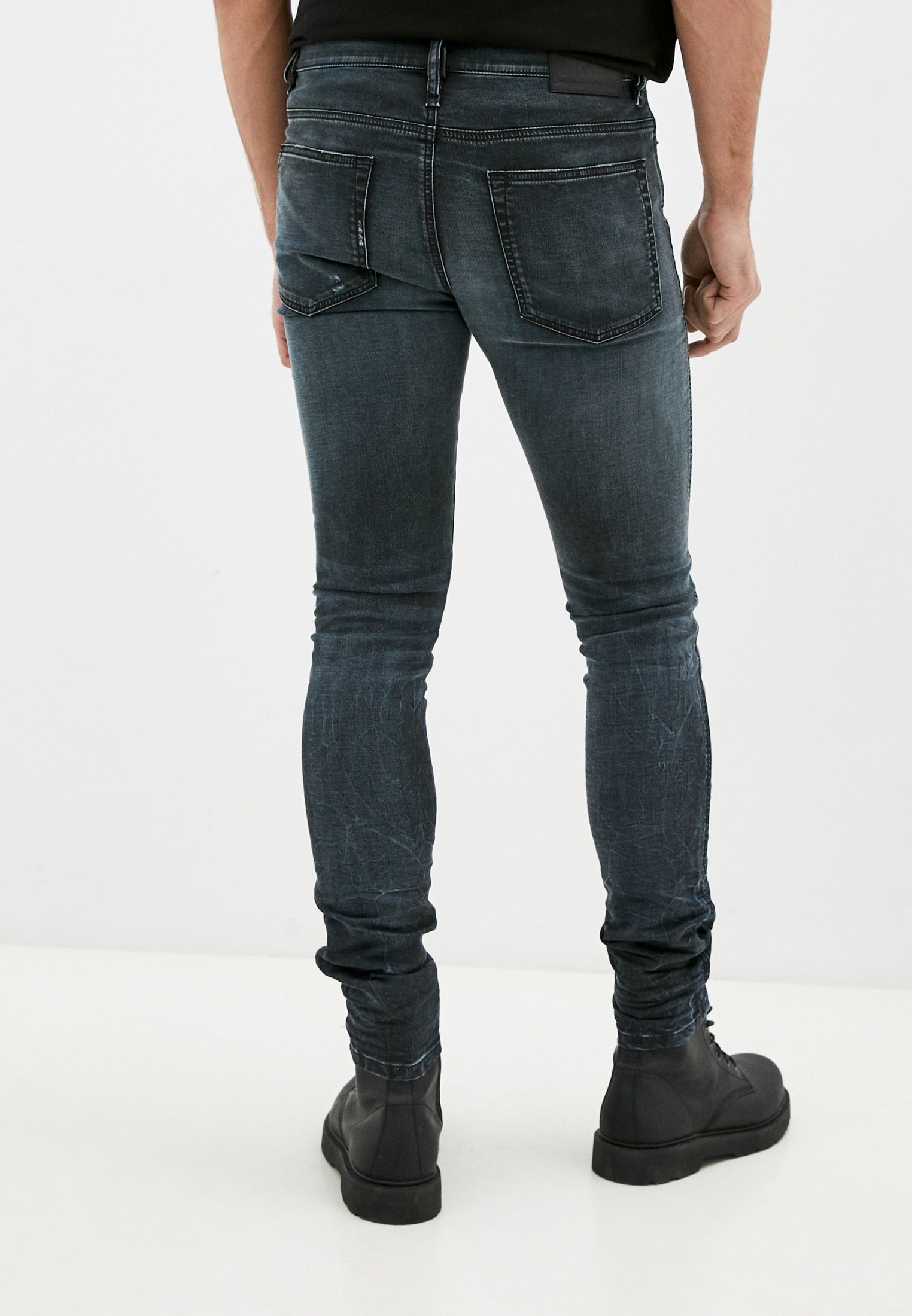 Мужские зауженные джинсы Diesel (Дизель) 00SY8V069MD: изображение 3