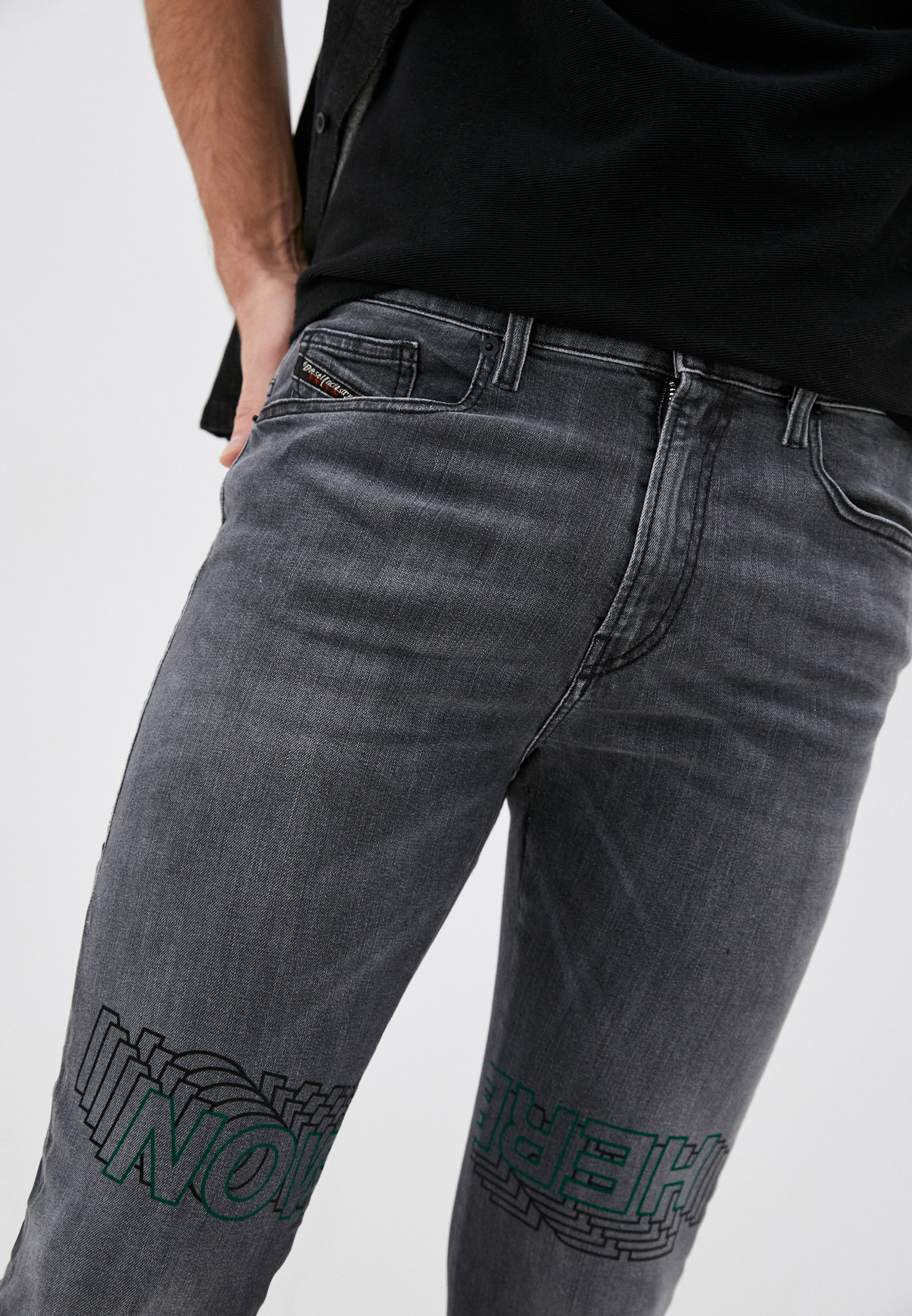 Мужские зауженные джинсы Diesel (Дизель) A00466009GL: изображение 4