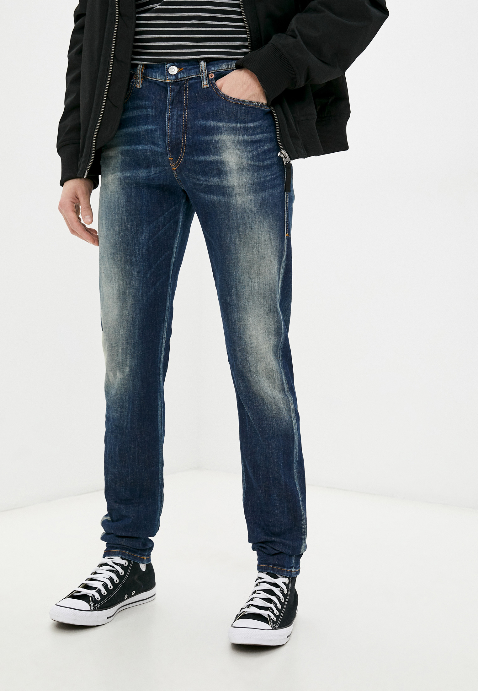 Мужские зауженные джинсы Diesel (Дизель) A00715009FB: изображение 1