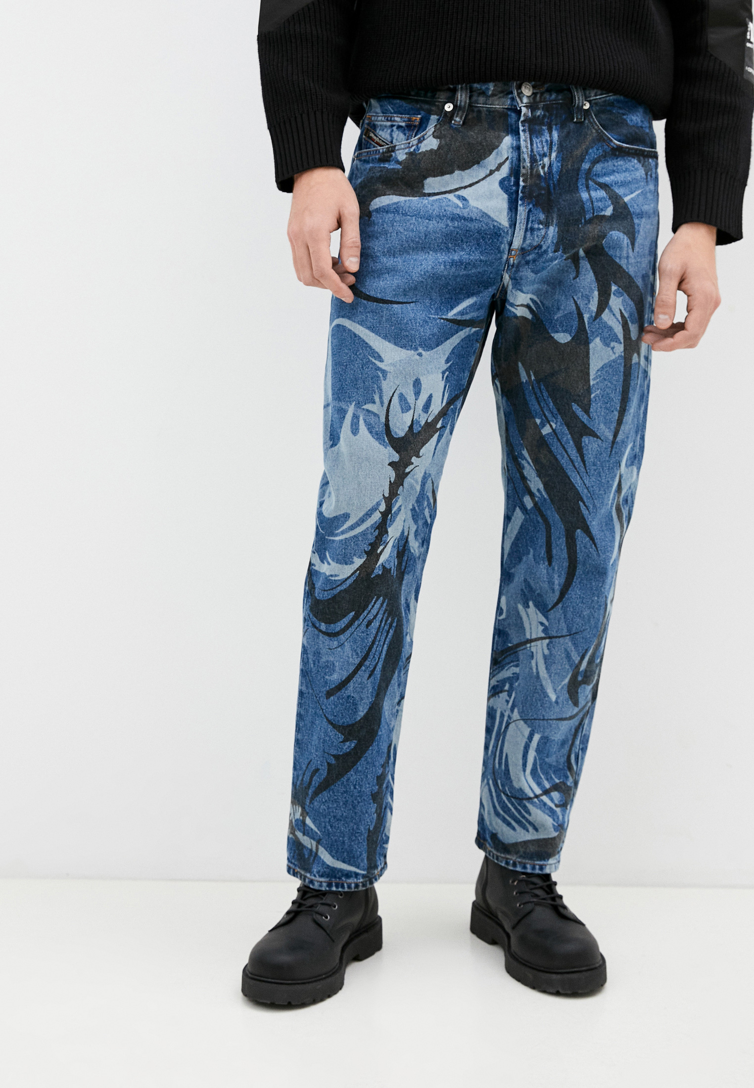 Мужские прямые джинсы Diesel (Дизель) A008870079I: изображение 1