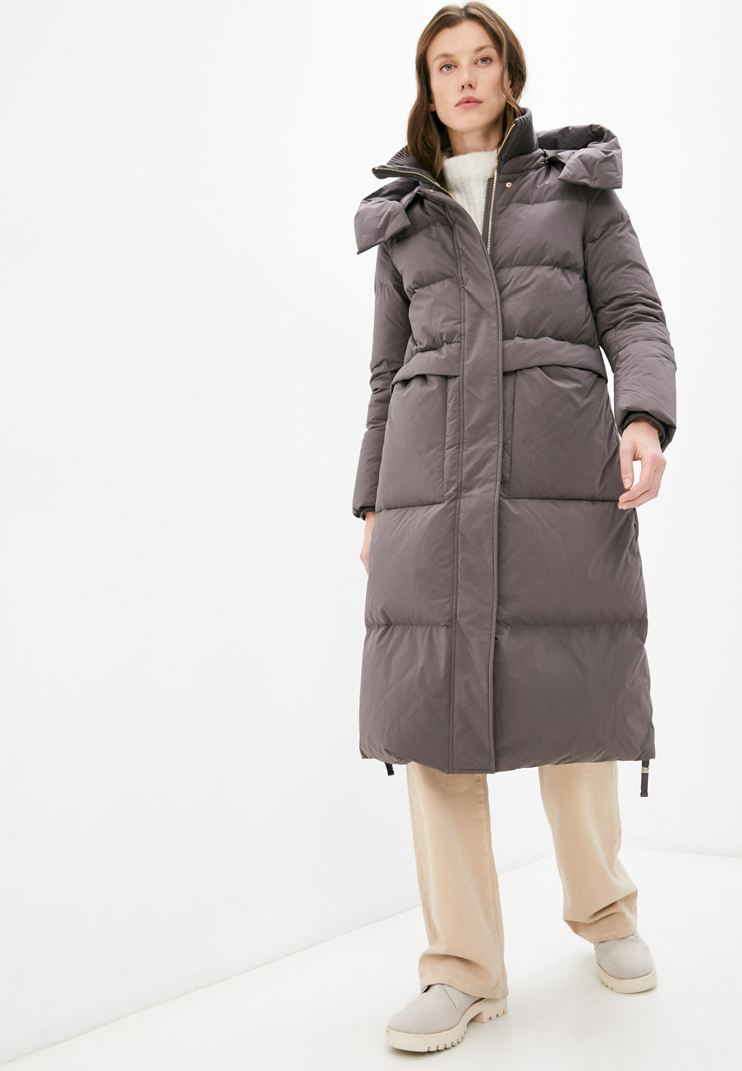 Утепленная куртка женская Duno FULLY цвет коричневый купить за 91100 руб.
