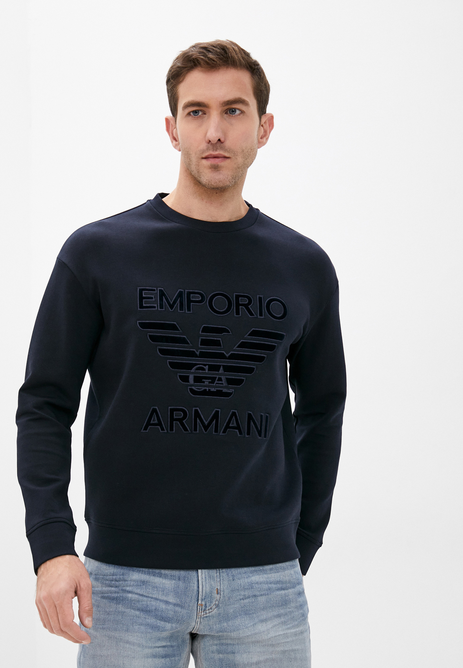 Мужская толстовка Emporio Armani (Эмпорио Армани) 6K1M97 1JHSZ: изображение 1