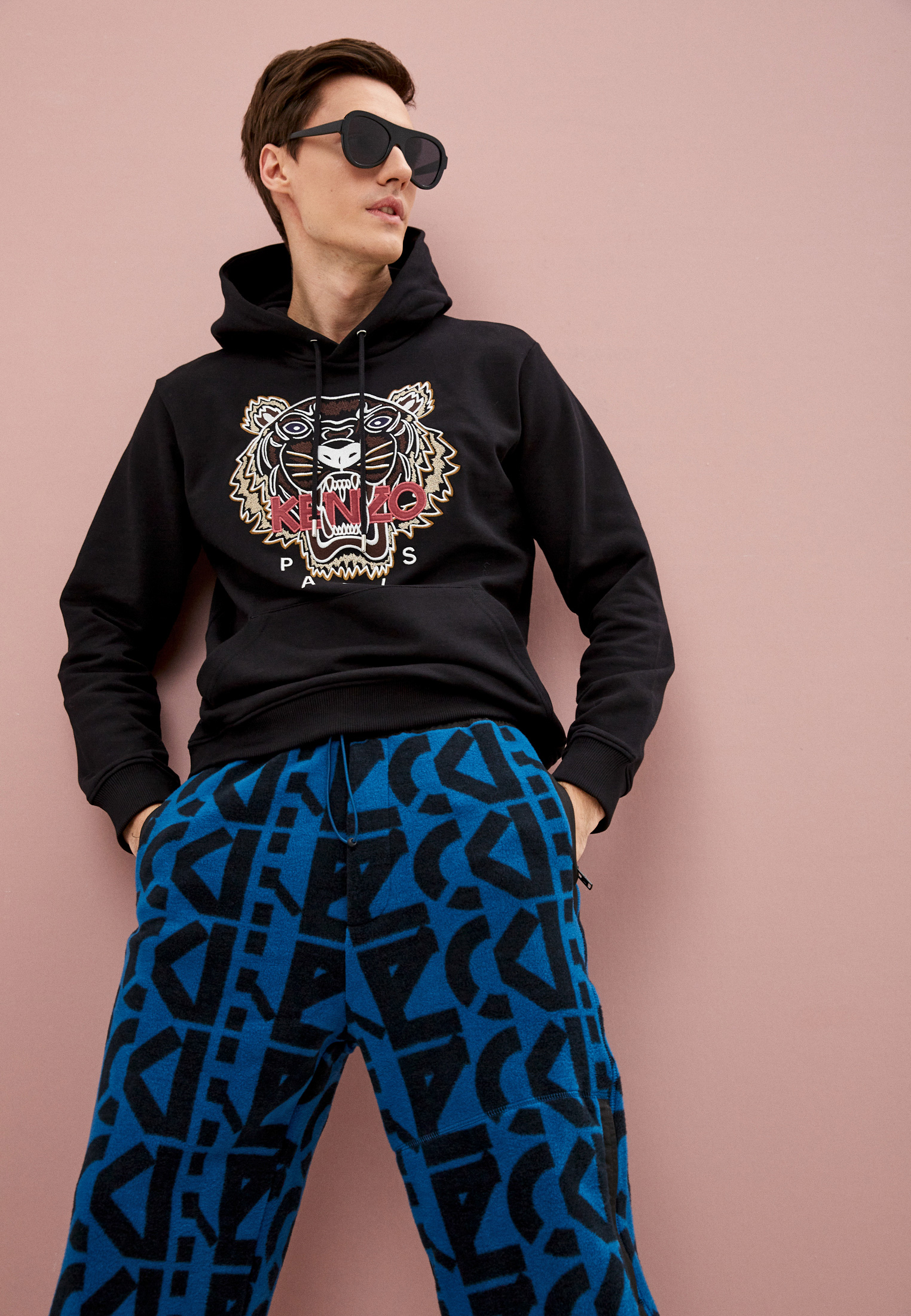 Мужские спортивные брюки Kenzo (Кензо) FB65PA7544MR: изображение 2