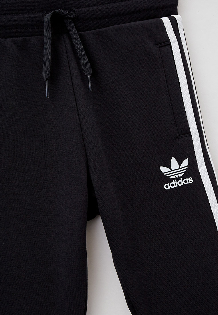 Брюки adidas Originals черные детские