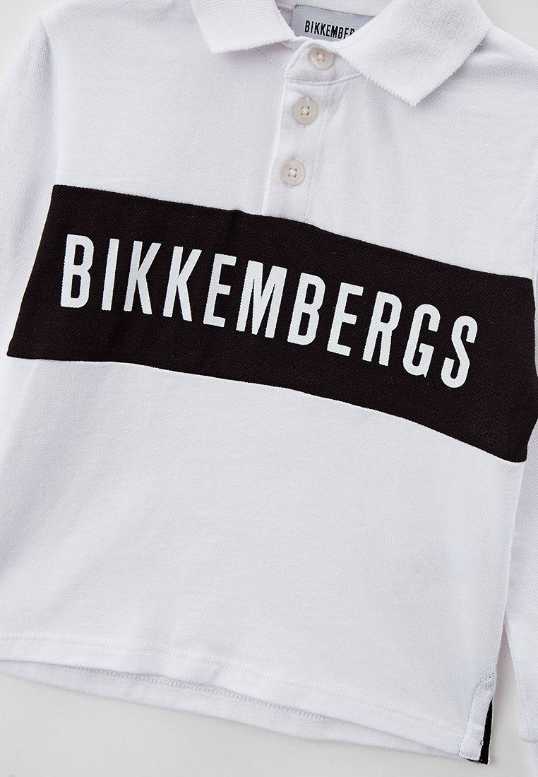 Поло футболки для мальчиков Bikkembergs (Биккембергс) BK0023: изображение 3