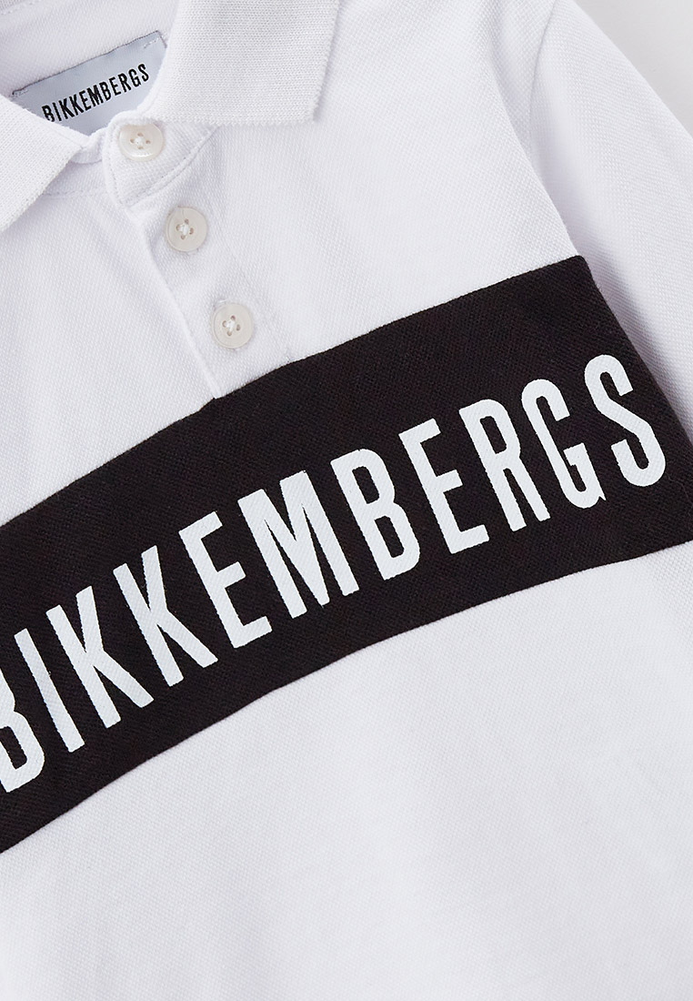Поло футболки для мальчиков Bikkembergs (Биккембергс) BK0023: изображение 6
