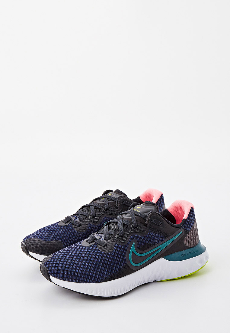 Женские кроссовки Nike (Найк) CU3505 внешний материал полимер, текстиль;  цвет синий купить за 6230 руб.