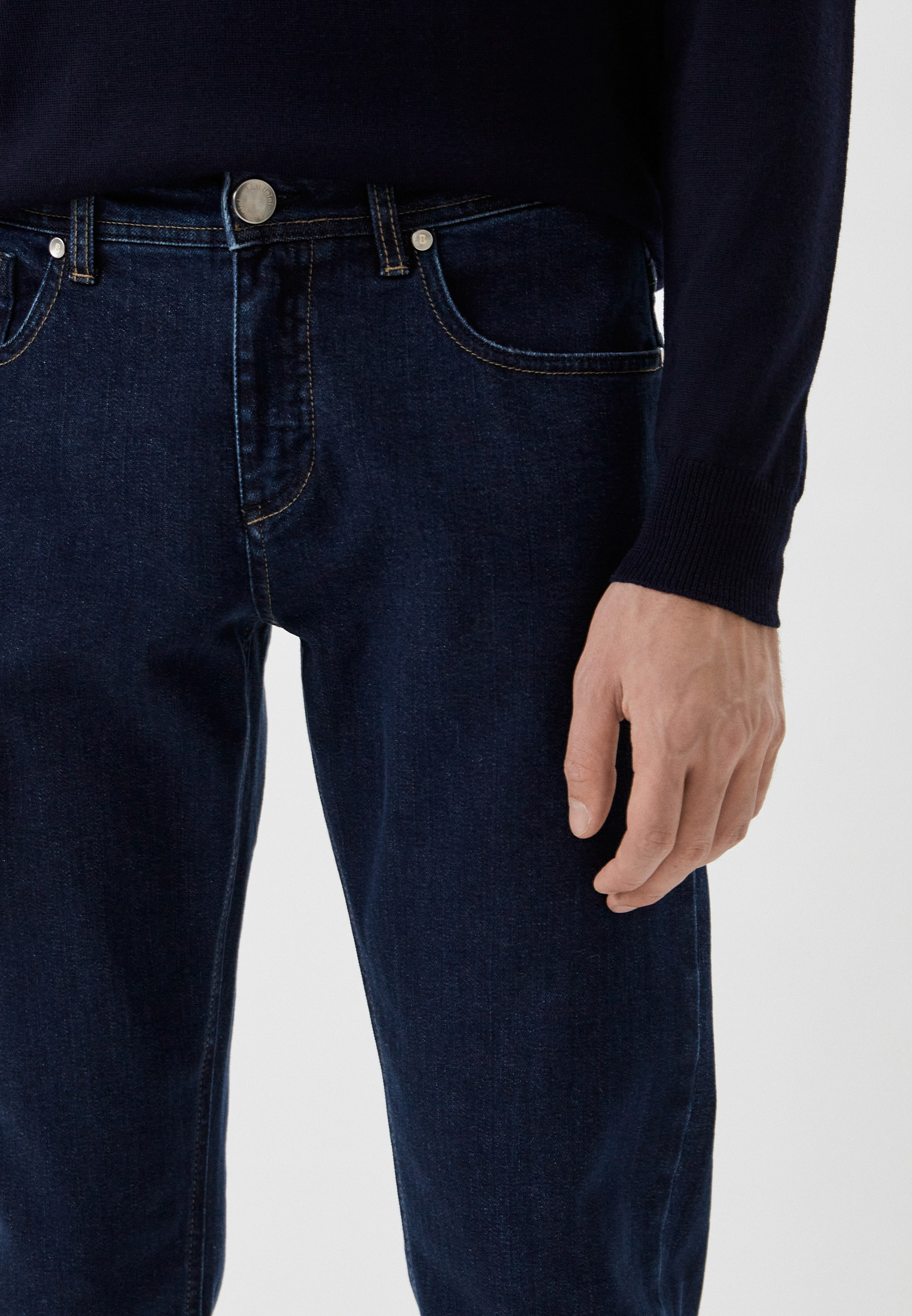 Мужские зауженные джинсы Baldinini (Балдинини) M08: изображение 4