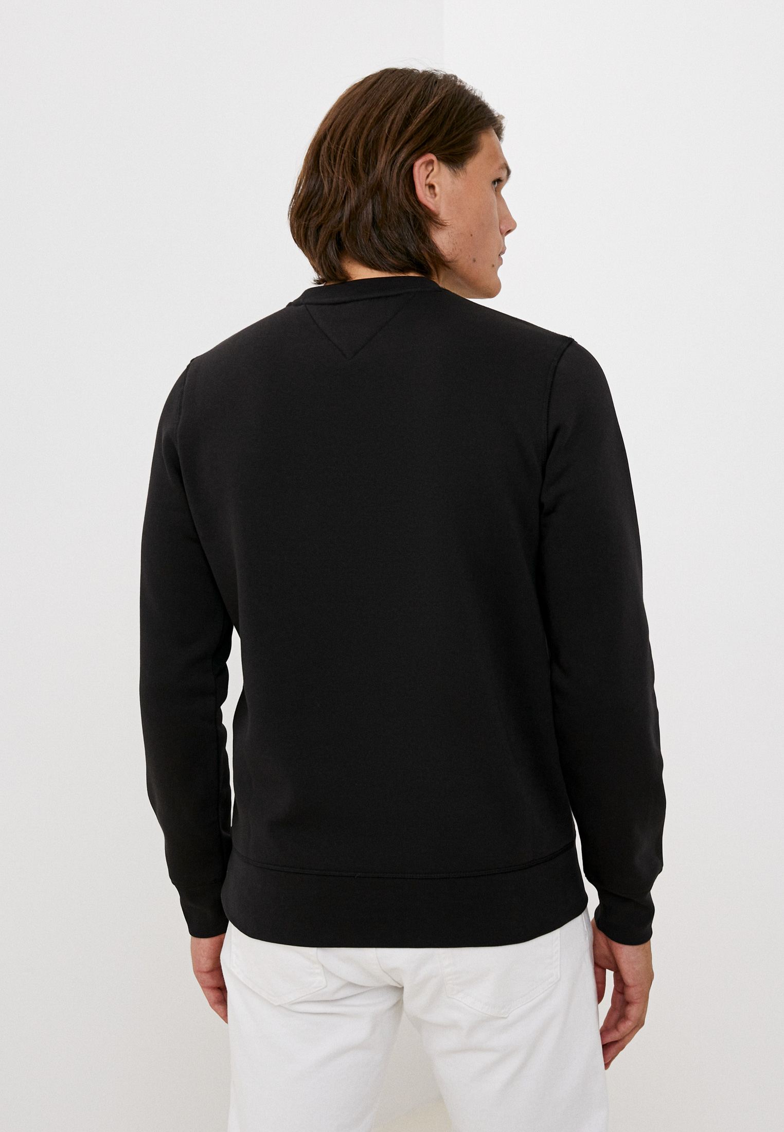 Свитер мужской Tommy Hilfiger (Томми Хилфигер) MW0MW11596 цвет черный ...