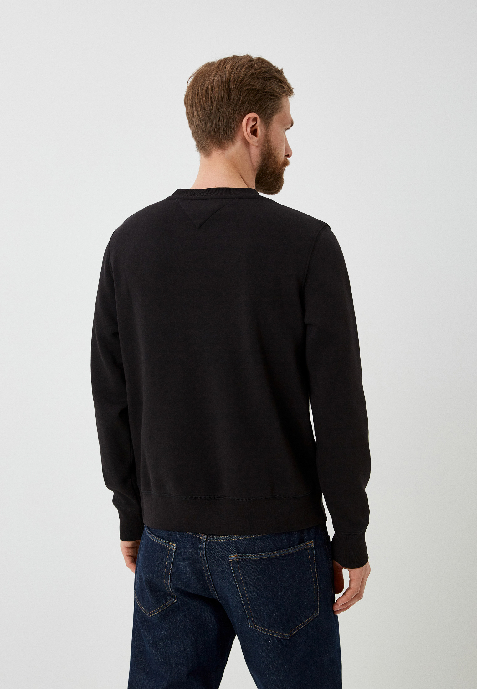 Свитер мужской Tommy Hilfiger (Томми Хилфигер) MW0MW11596 цвет черный ...