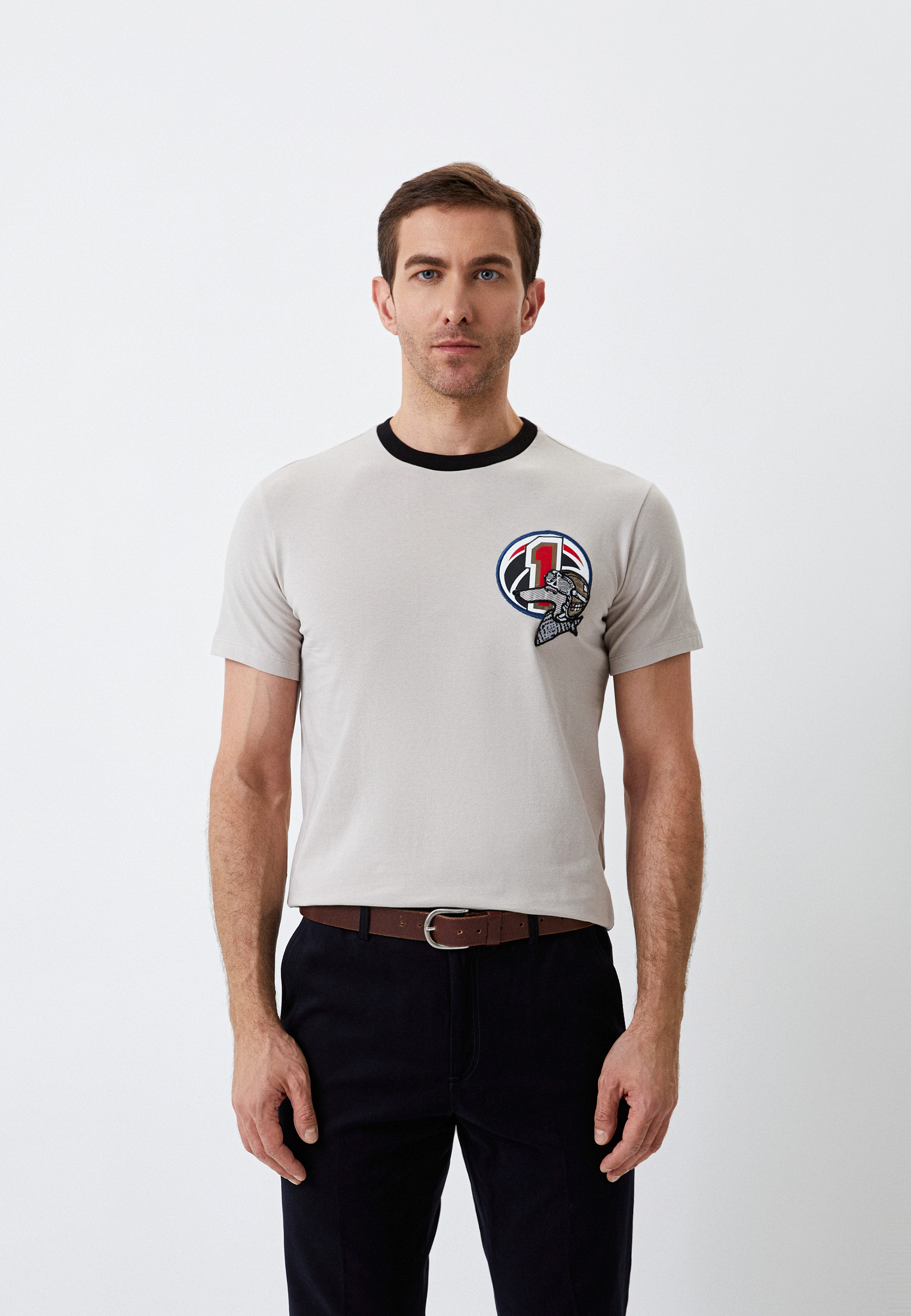 Мужская футболка Trussardi (Труссарди) 32T00047_1T000801_W200: изображение 1