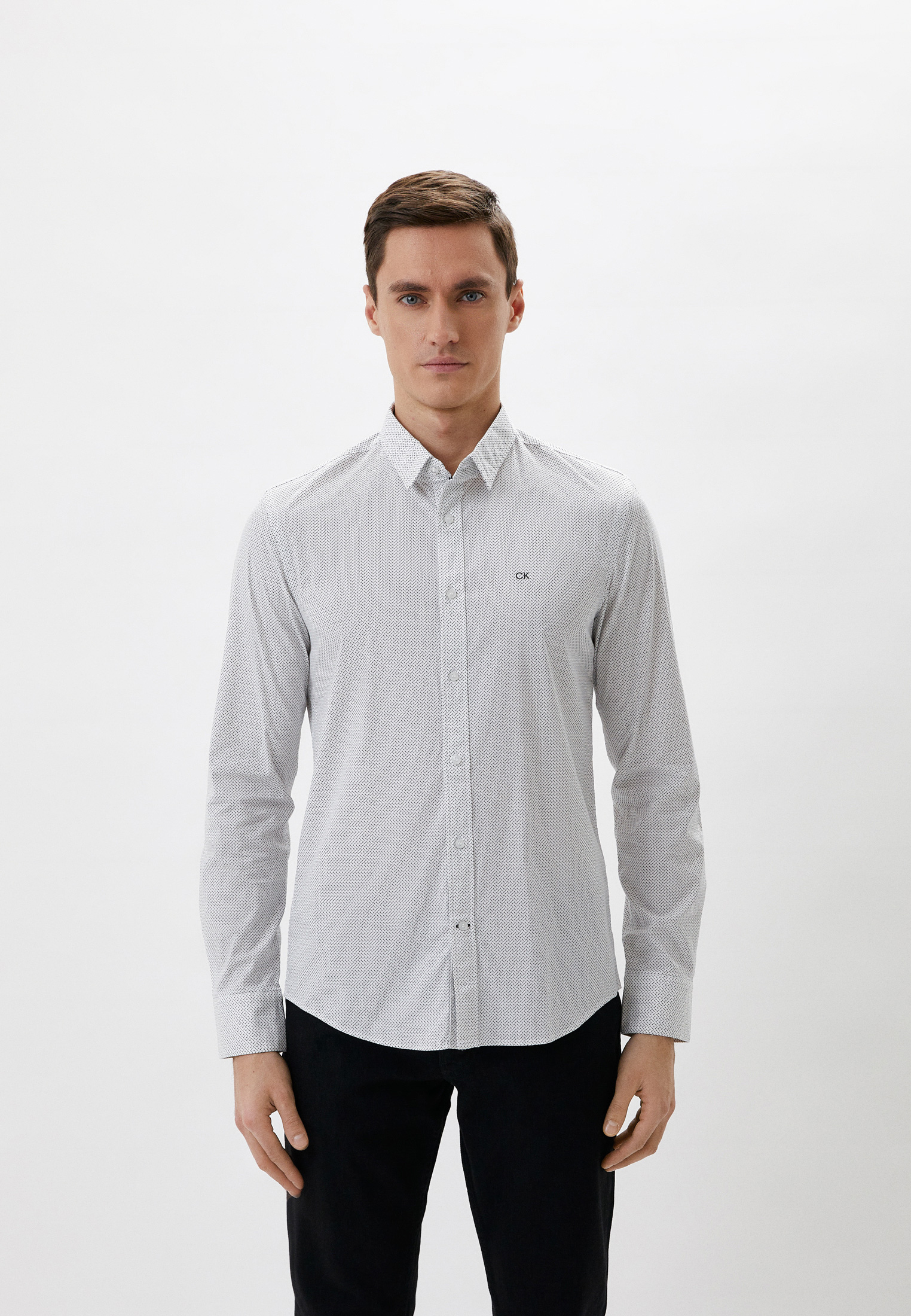 Рубашка с длинным рукавом Calvin Klein (Кельвин Кляйн) K10K108163: изображение 1