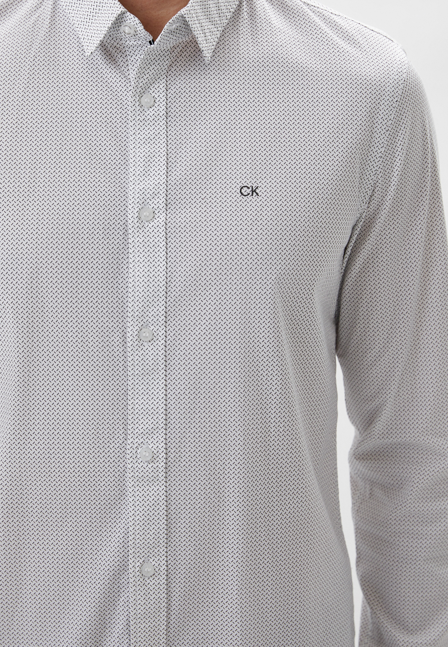 Рубашка с длинным рукавом Calvin Klein (Кельвин Кляйн) K10K108163: изображение 4