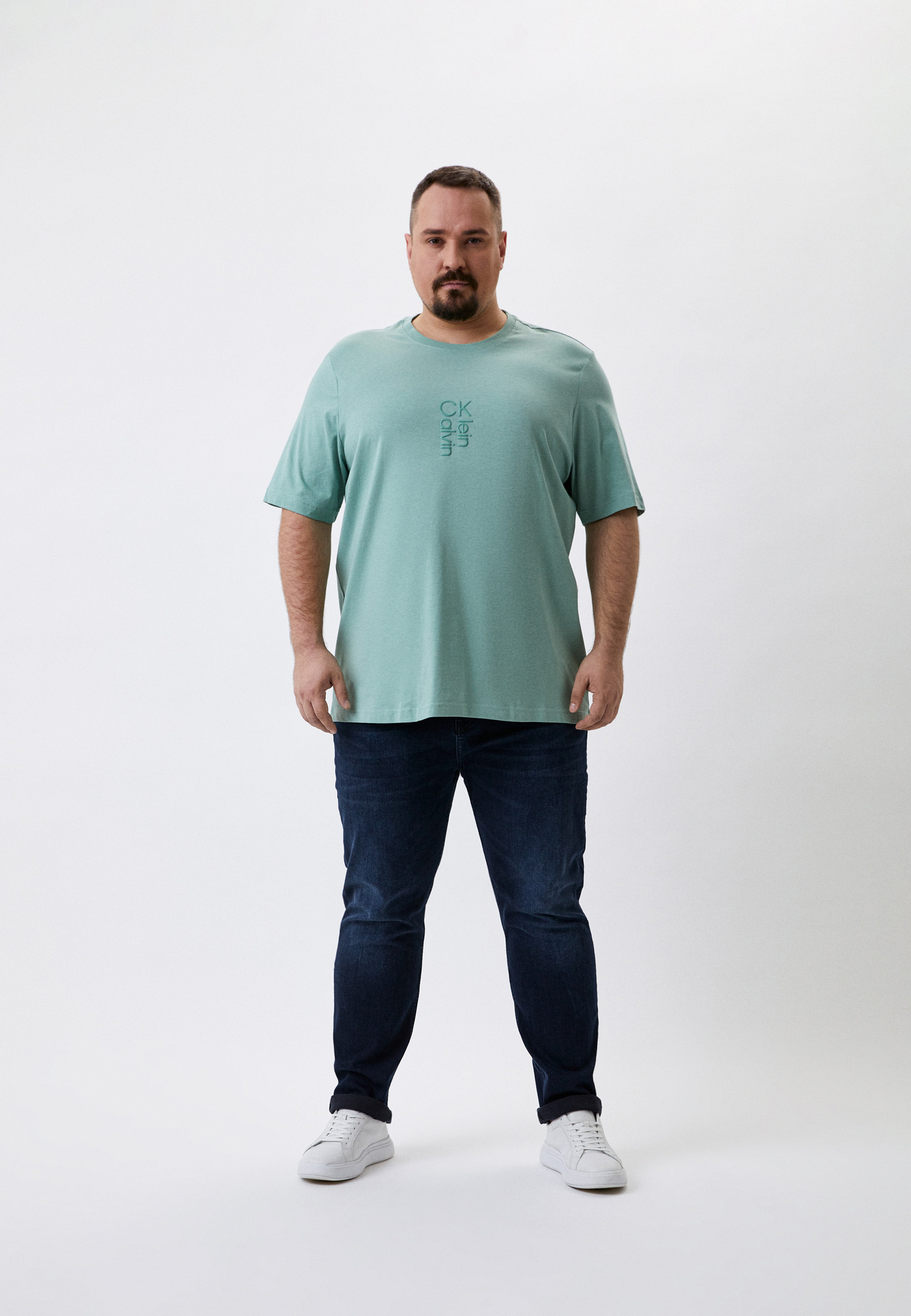Мужская футболка Calvin Klein (Кельвин Кляйн) K10K109035: изображение 2