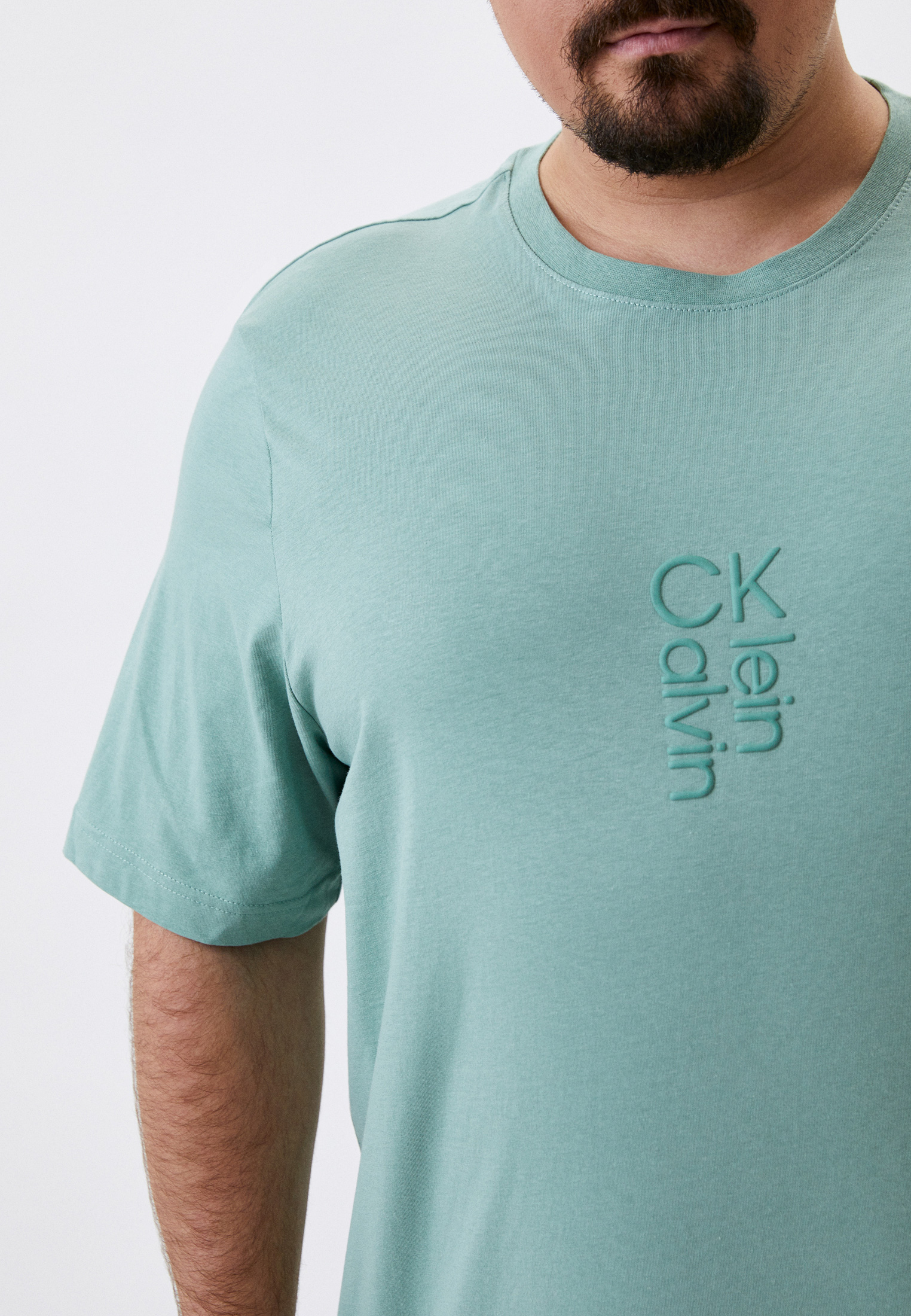 Мужская футболка Calvin Klein (Кельвин Кляйн) K10K109035: изображение 4