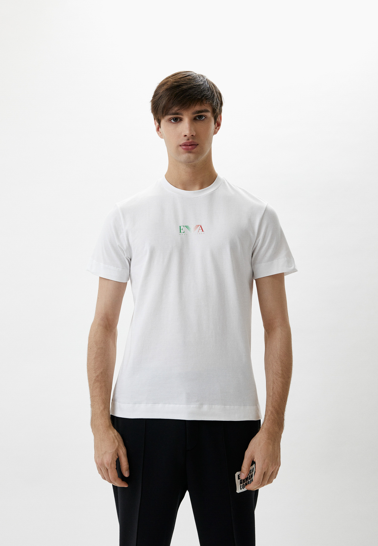 Мужская футболка Emporio Armani (Эмпорио Армани) 6H1T711J11Z: изображение 1