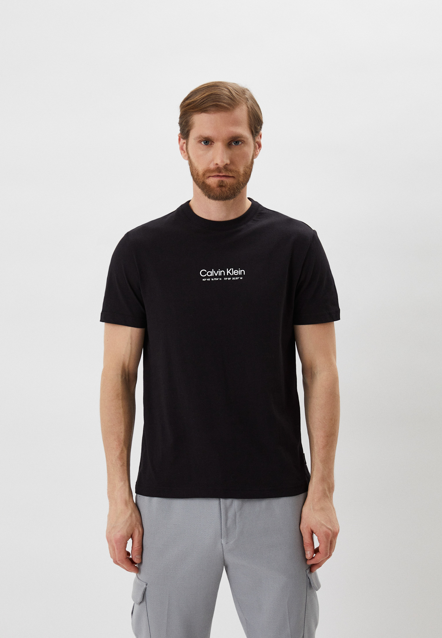 Мужская футболка Calvin Klein (Кельвин Кляйн) K10K108018: изображение 1
