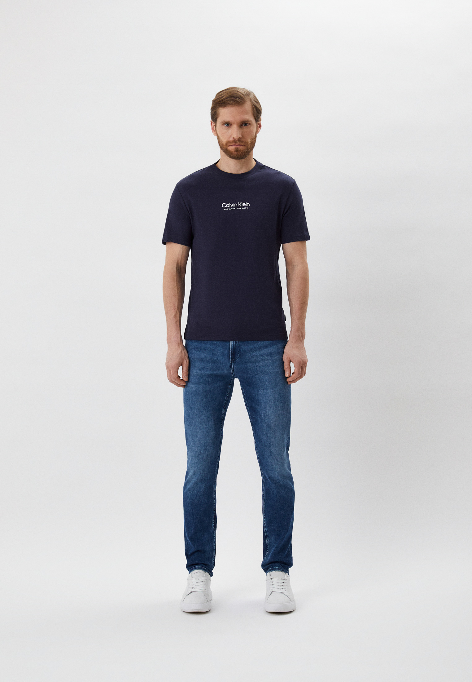 Мужские зауженные джинсы Calvin Klein (Кельвин Кляйн) K10K108132: изображение 2
