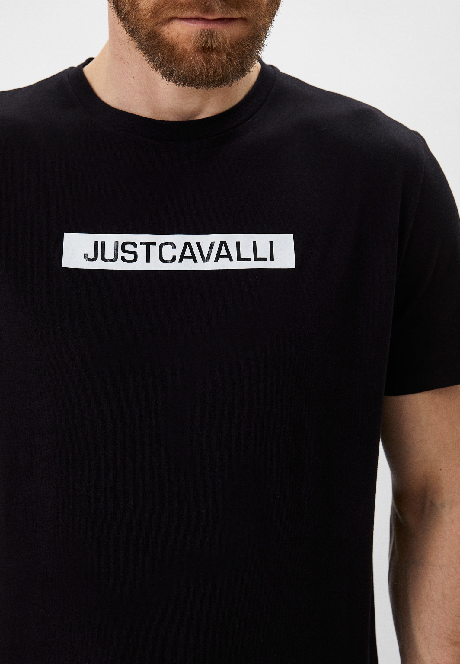 Мужская футболка Just Cavalli (Джаст Кавалли) S01GC0694N20663: изображение 4