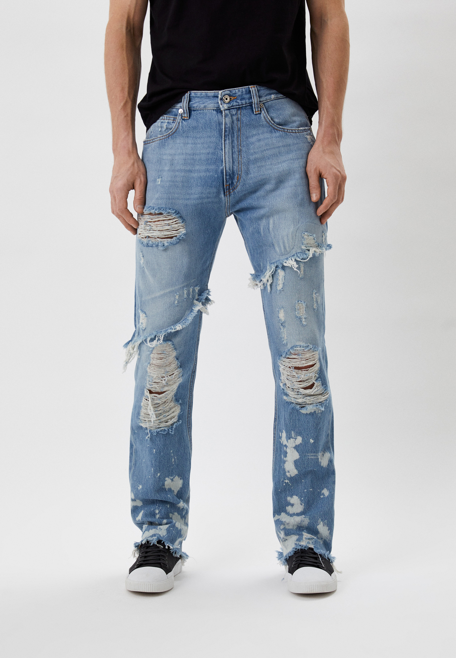 Мужские прямые джинсы Just Cavalli (Джаст Кавалли) S01LA0144N31990: изображение 1
