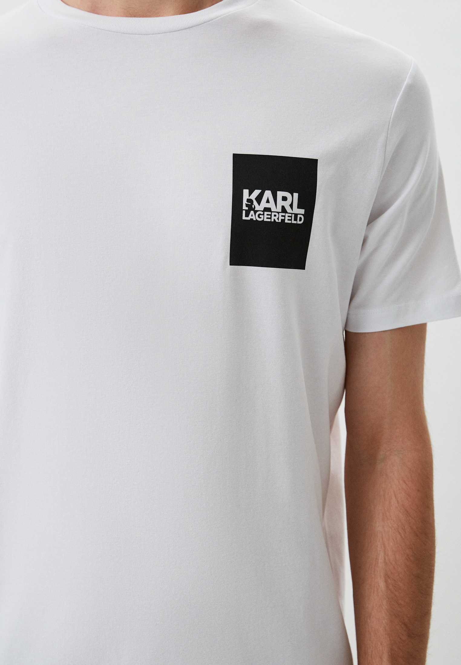 Мужская футболка Karl Lagerfeld (Карл Лагерфельд) 521221-755088: изображение 4