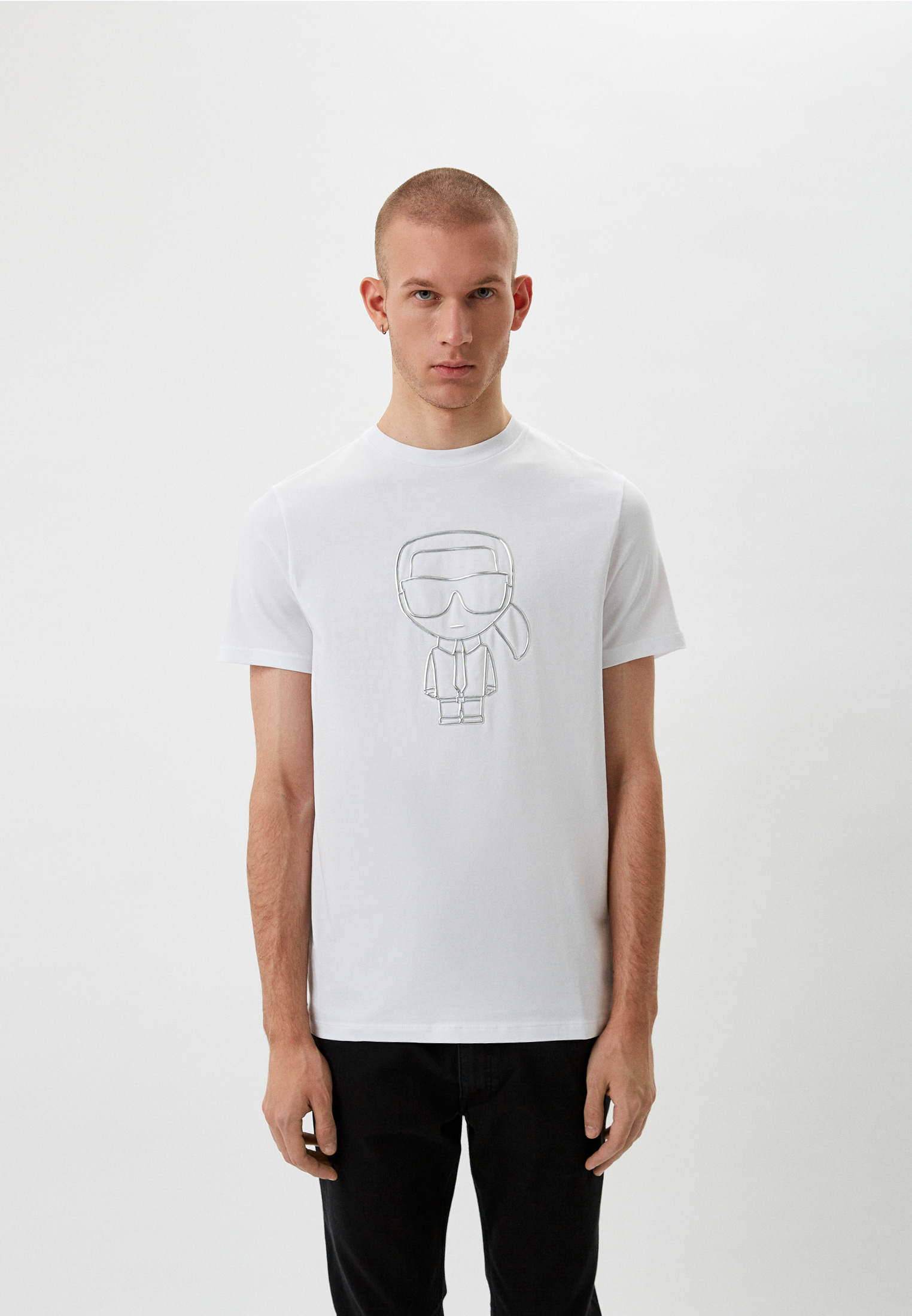 Мужская футболка Karl Lagerfeld (Карл Лагерфельд) 521221-755405: изображение 1