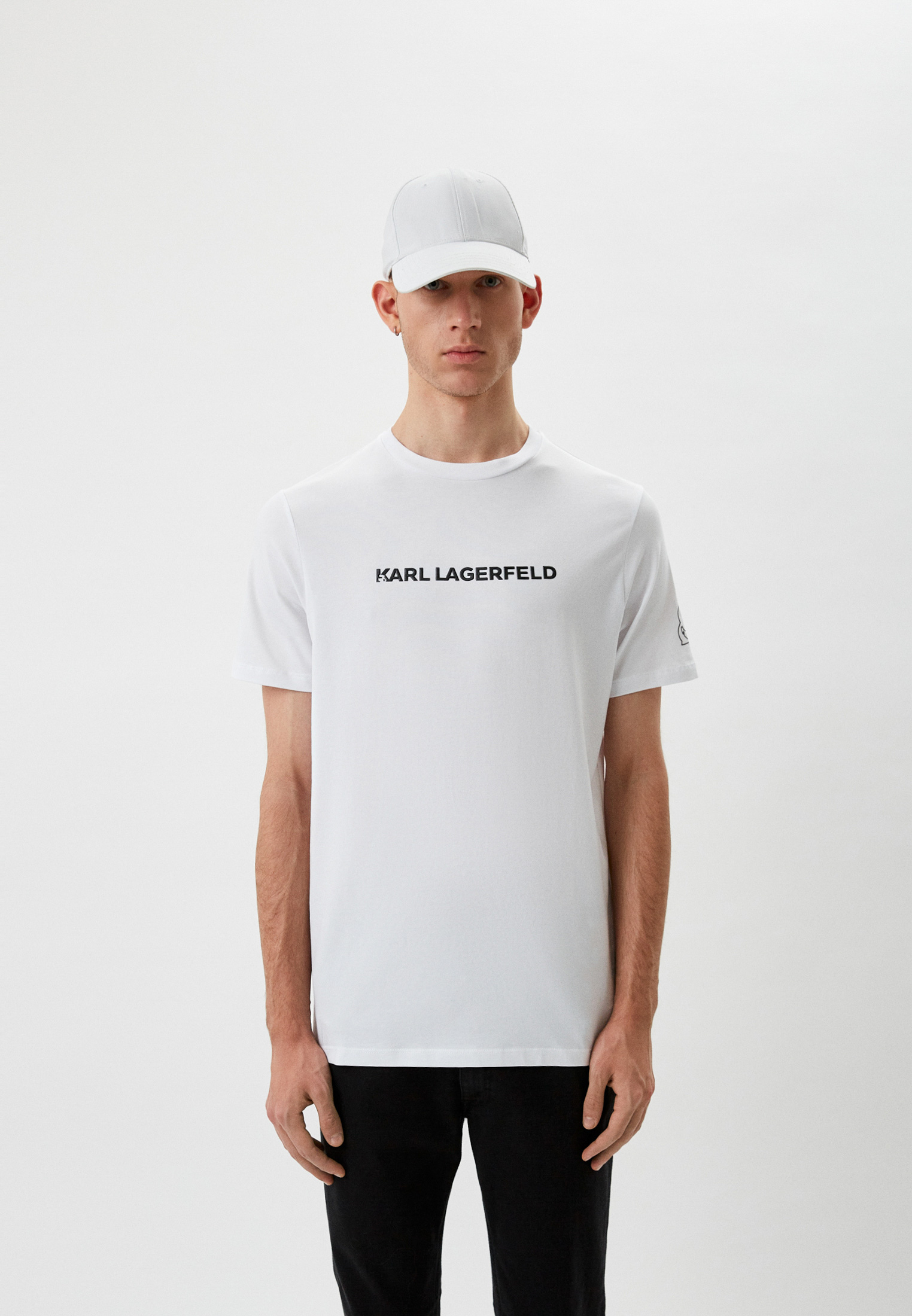 Мужская футболка Karl Lagerfeld (Карл Лагерфельд) 521221-755406: изображение 1