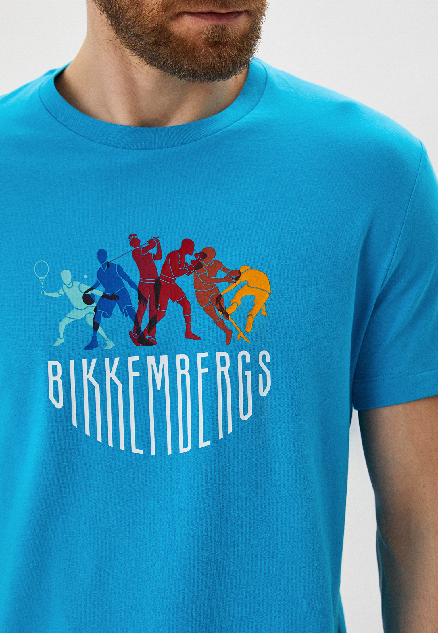 Мужская футболка Bikkembergs (Биккембергс) C 4 101 63 E 1811: изображение 4
