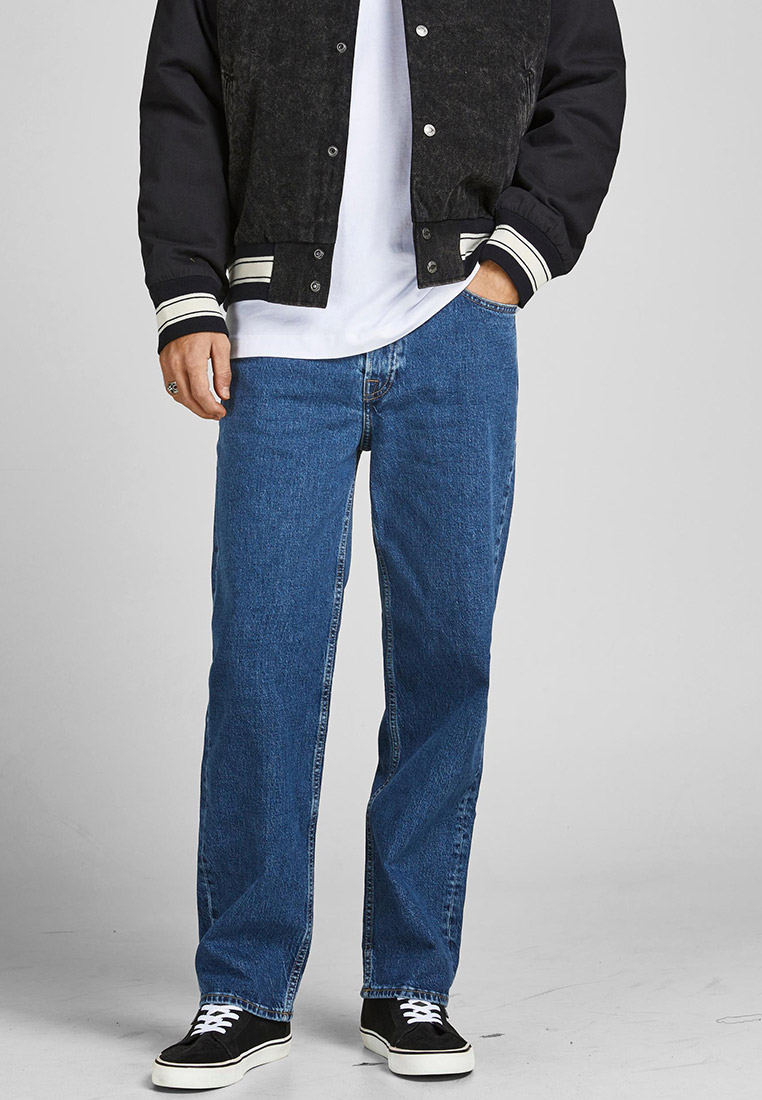 Мужские прямые джинсы Jack & Jones (Джек Энд Джонс) 12204998: изображение 1