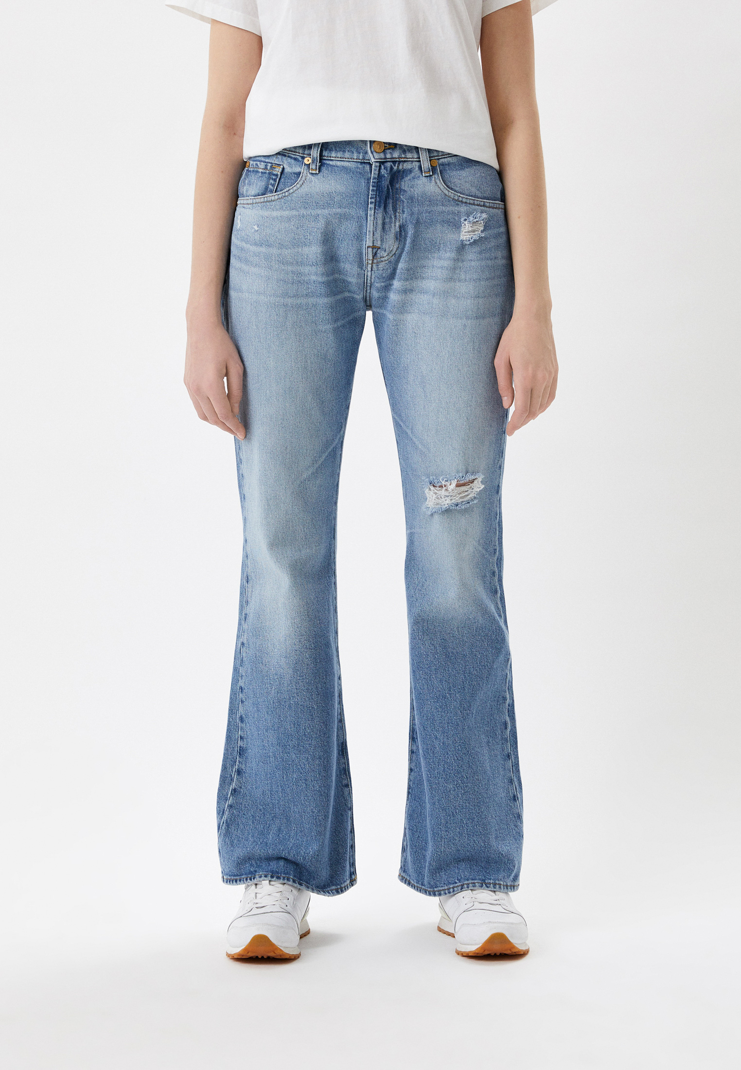 Широкие и расклешенные джинсы 7 For All Mankind (7 Фо Олл Мэнкайнд) JSRIC100VR: изображение 1