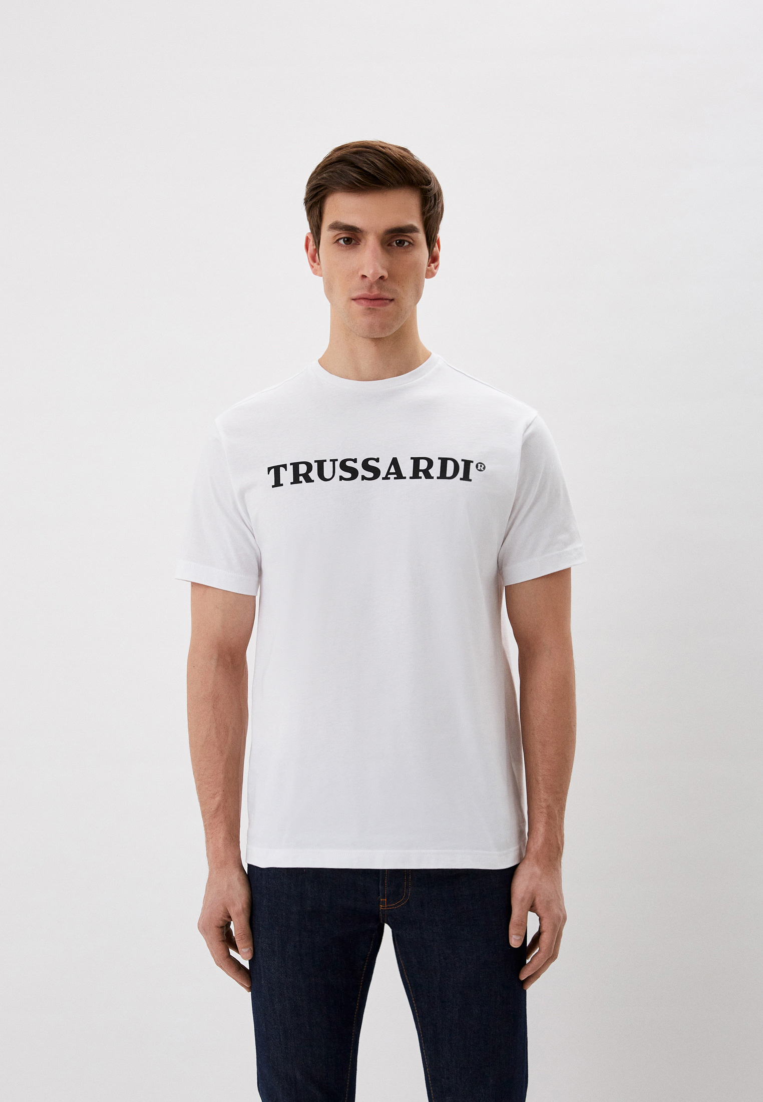 Мужская футболка Trussardi (Труссарди) 52T00589-1T005651